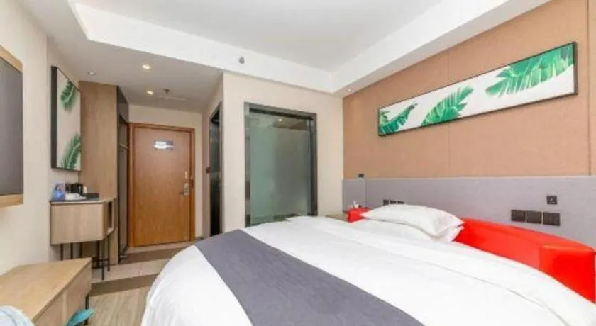 Bed in UP and IN Hotel Jiangxi Nanchang City Nanchang County Liantang Zhong Avenue Huarunwanjia