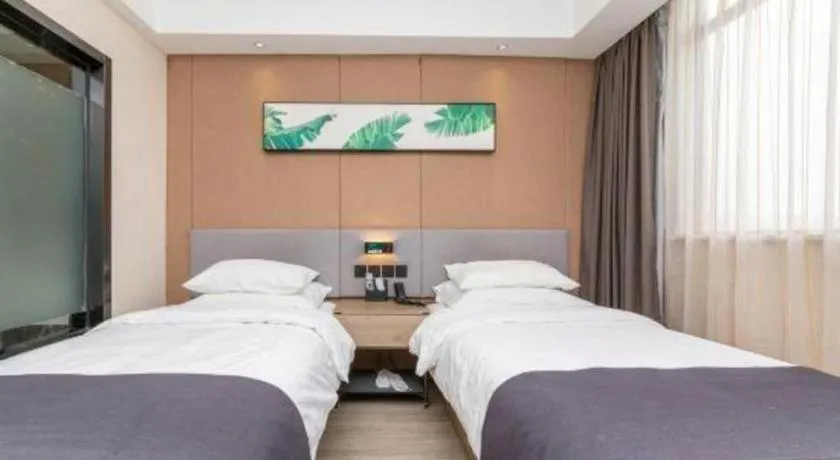 Bed in UP and IN Hotel Jiangxi Nanchang City Nanchang County Liantang Zhong Avenue Huarunwanjia