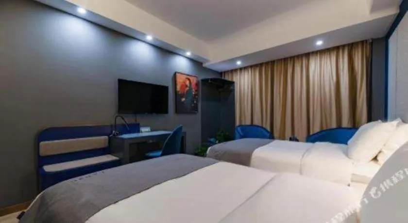 Bed in LANO Hotel Shandong Qingdao Jimo District Baolong Square
