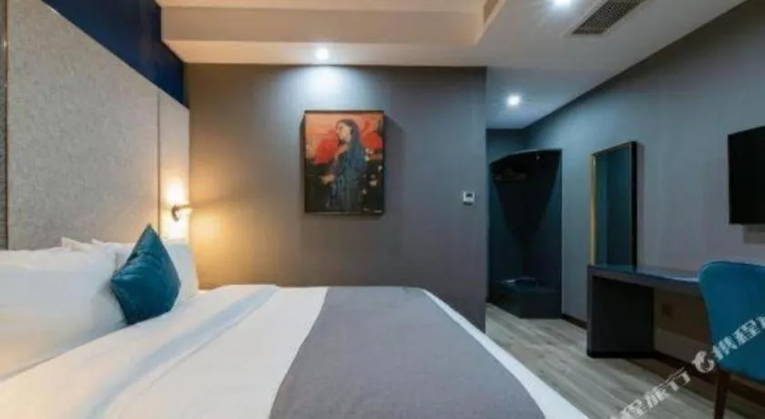 Bed in LANO Hotel Shandong Qingdao Jimo District Baolong Square