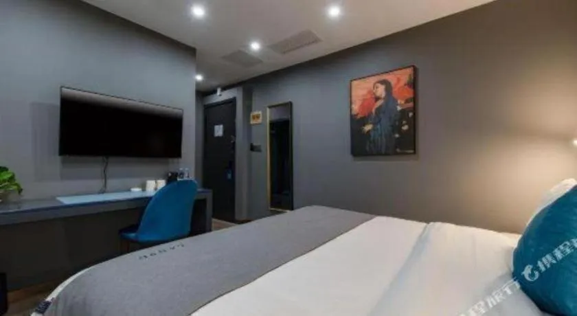 Bed in LANO Hotel Shandong Qingdao Jimo District Baolong Square