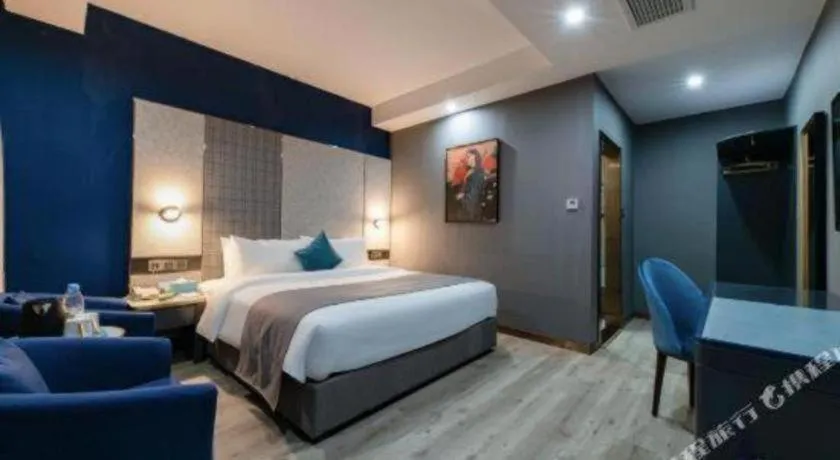 Bed in LANO Hotel Shandong Qingdao Jimo District Baolong Square