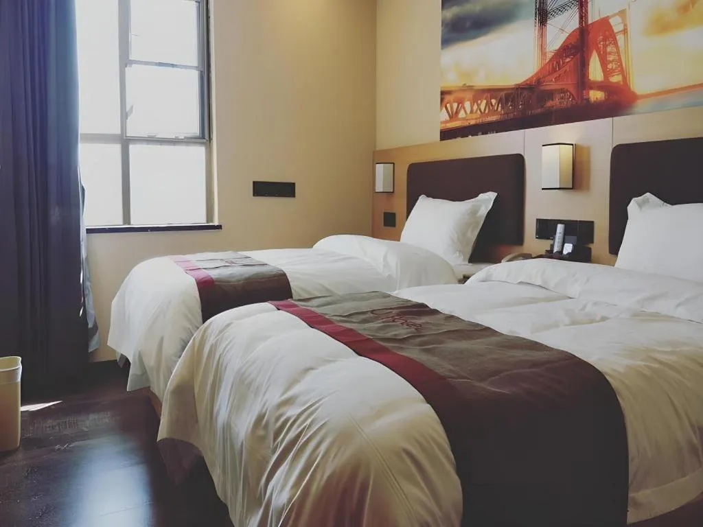 Bed in Chengke Hotel Guangdong Zhaoqing Sihui District Huilin Road