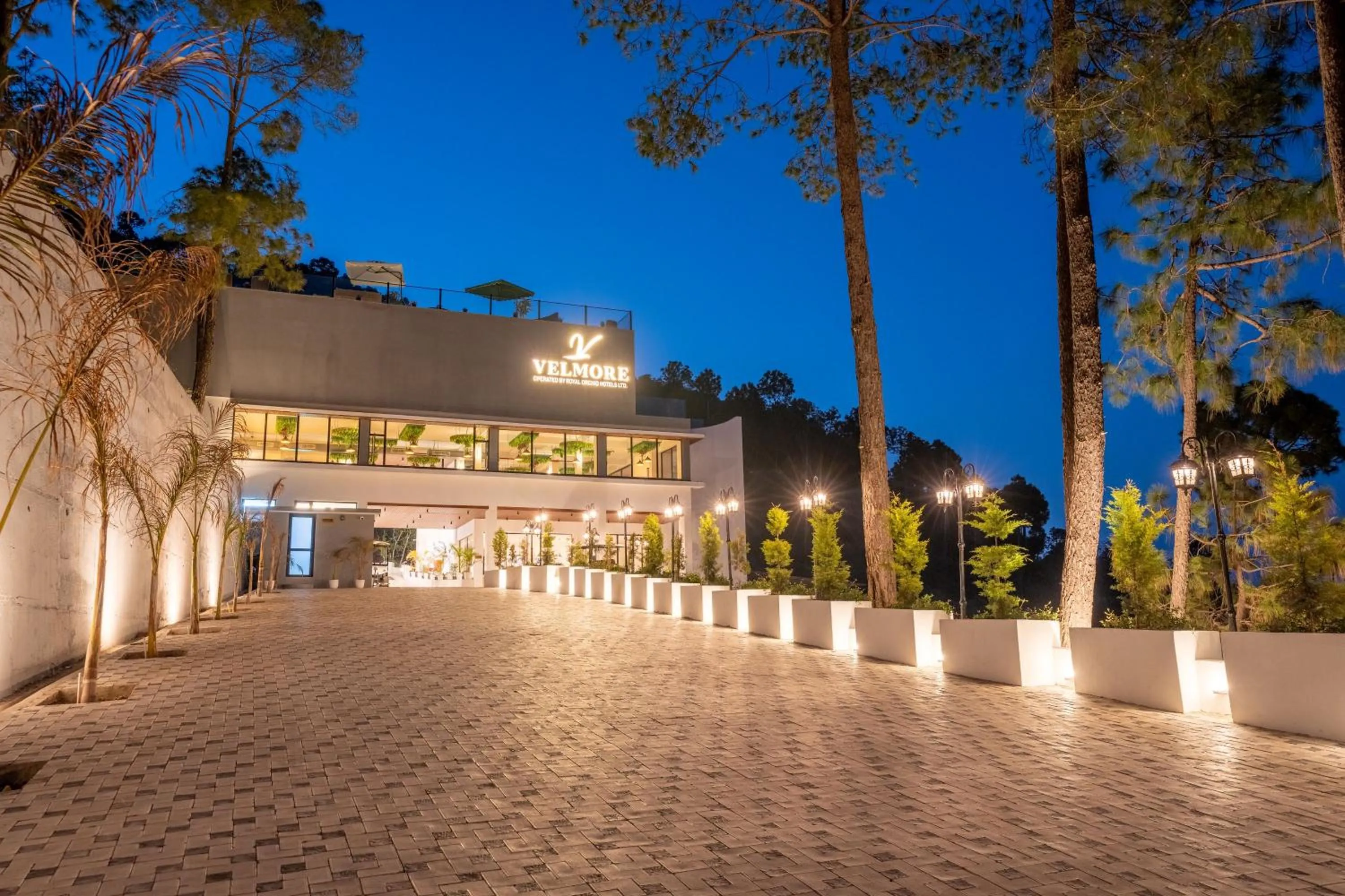 Property building in Velmore Kasauli Operated by Royal Orchid Hotel Ltd.