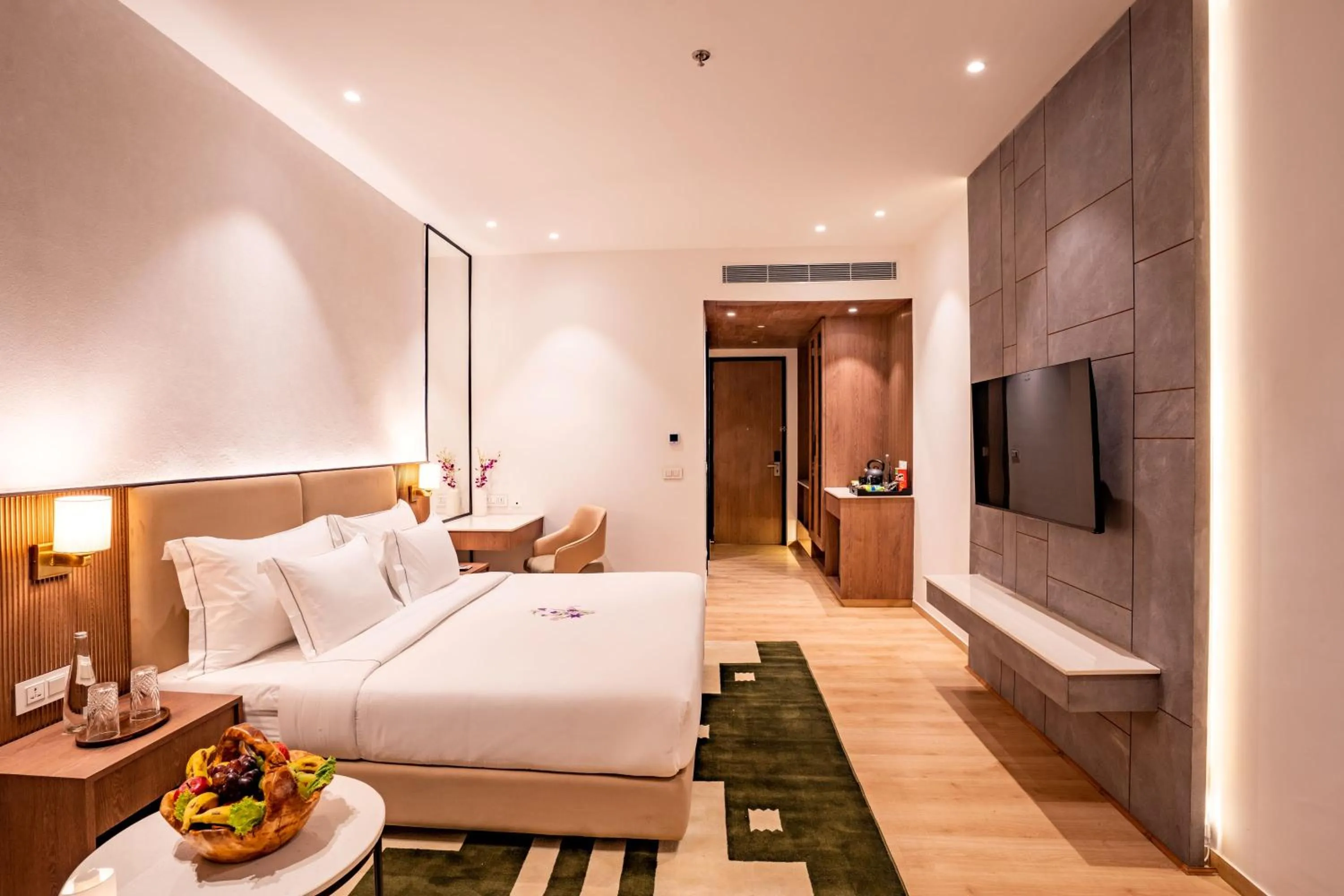 View (from property/room), Bed in Velmore Kasauli Operated by Royal Orchid Hotel Ltd.