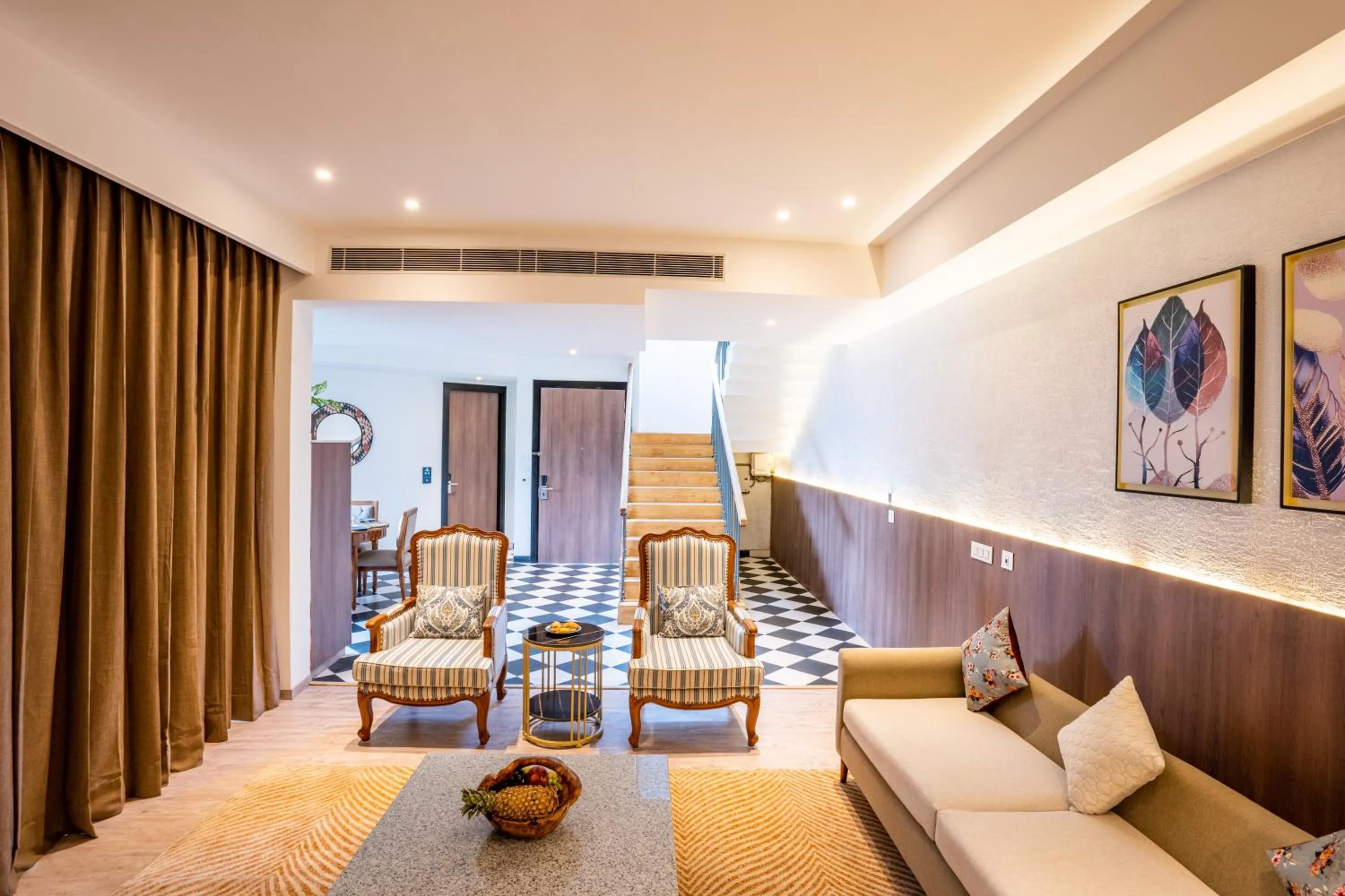 Living room in Velmore Kasauli Operated by Royal Orchid Hotel Ltd.