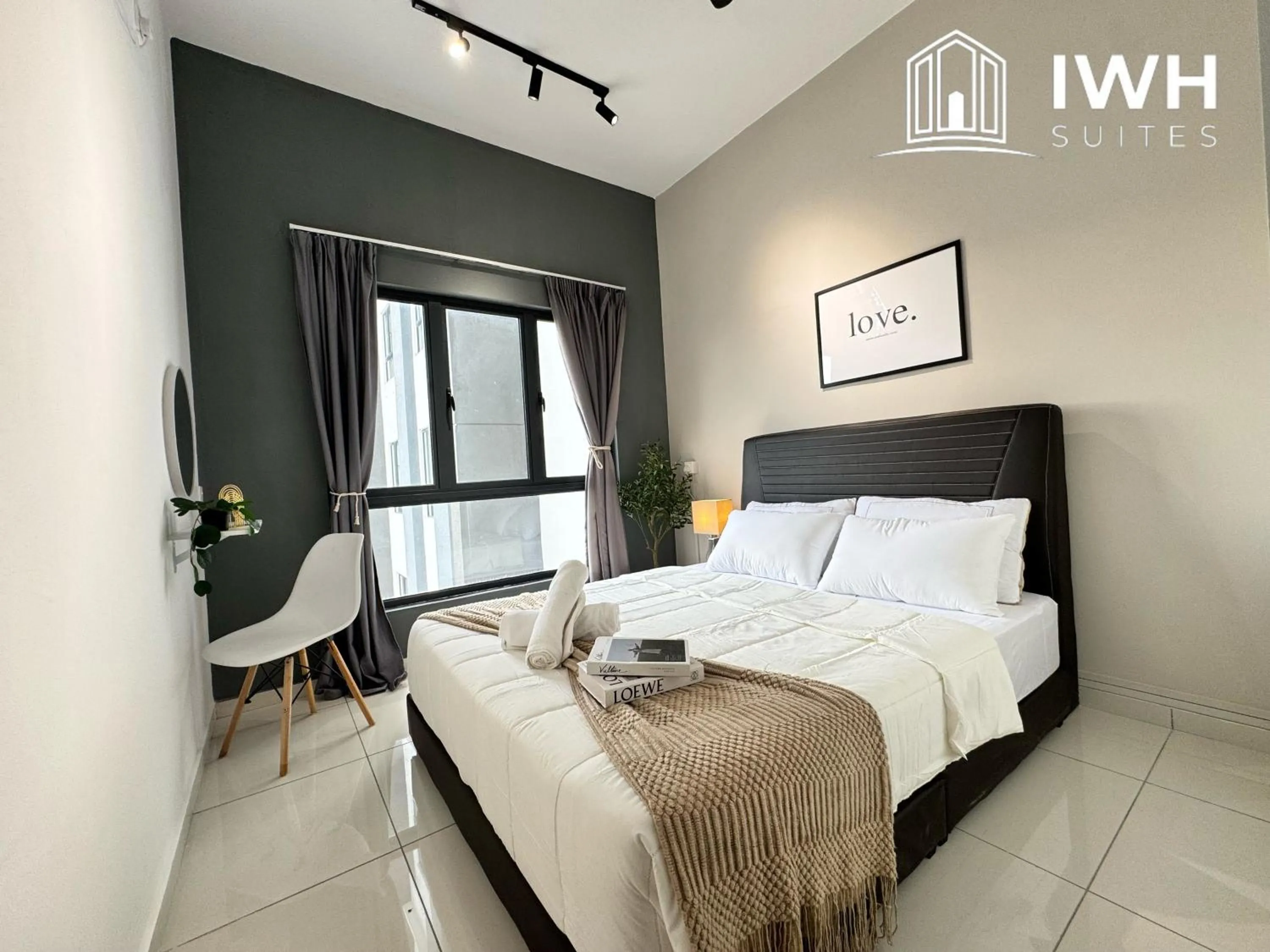 Bed in Ipoh Horizon Skypool Town Suites 4-11pax by IWH Suites