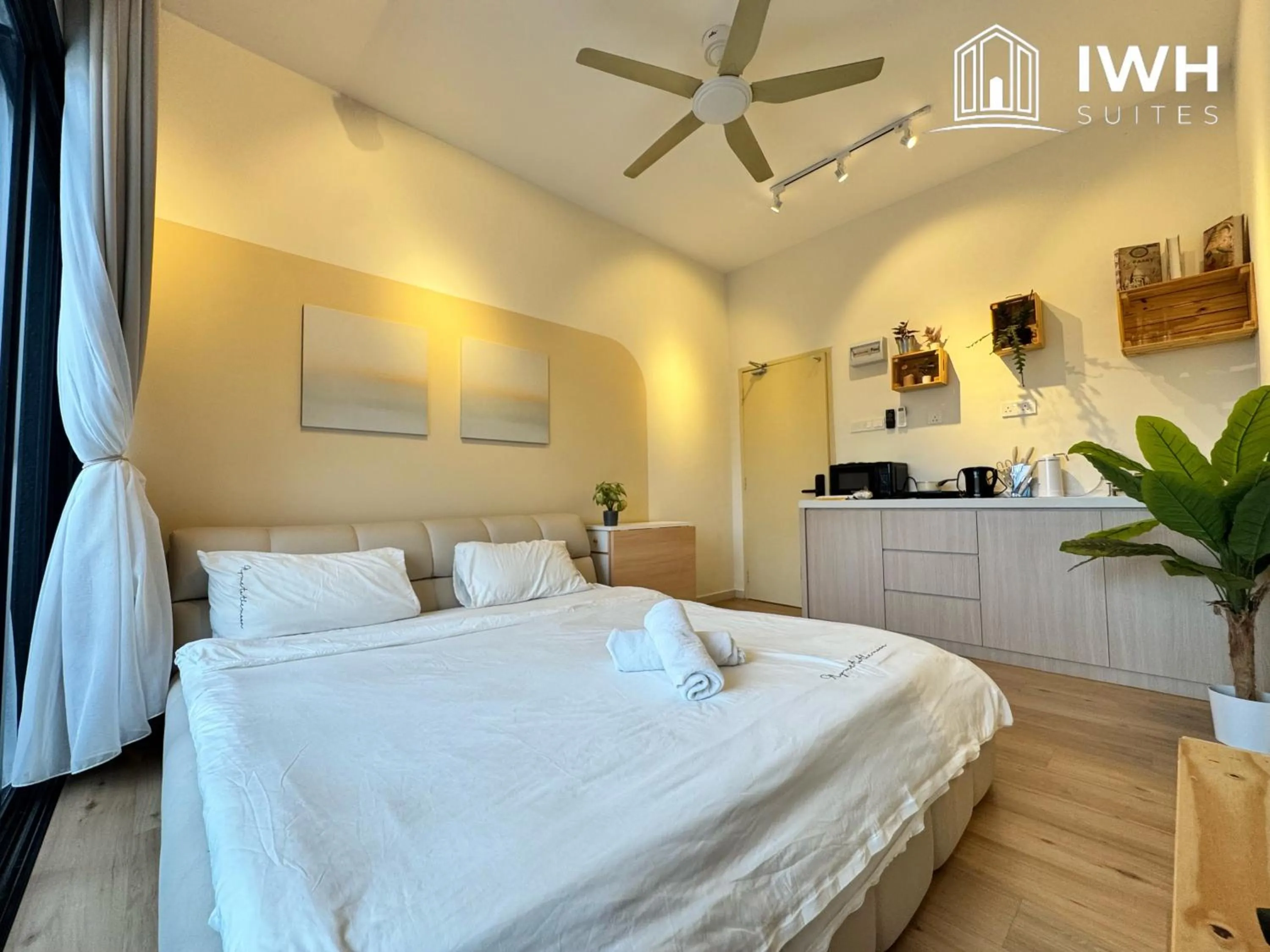 Bed in Ipoh Horizon Skypool Town Suites 4-11pax by IWH Suites