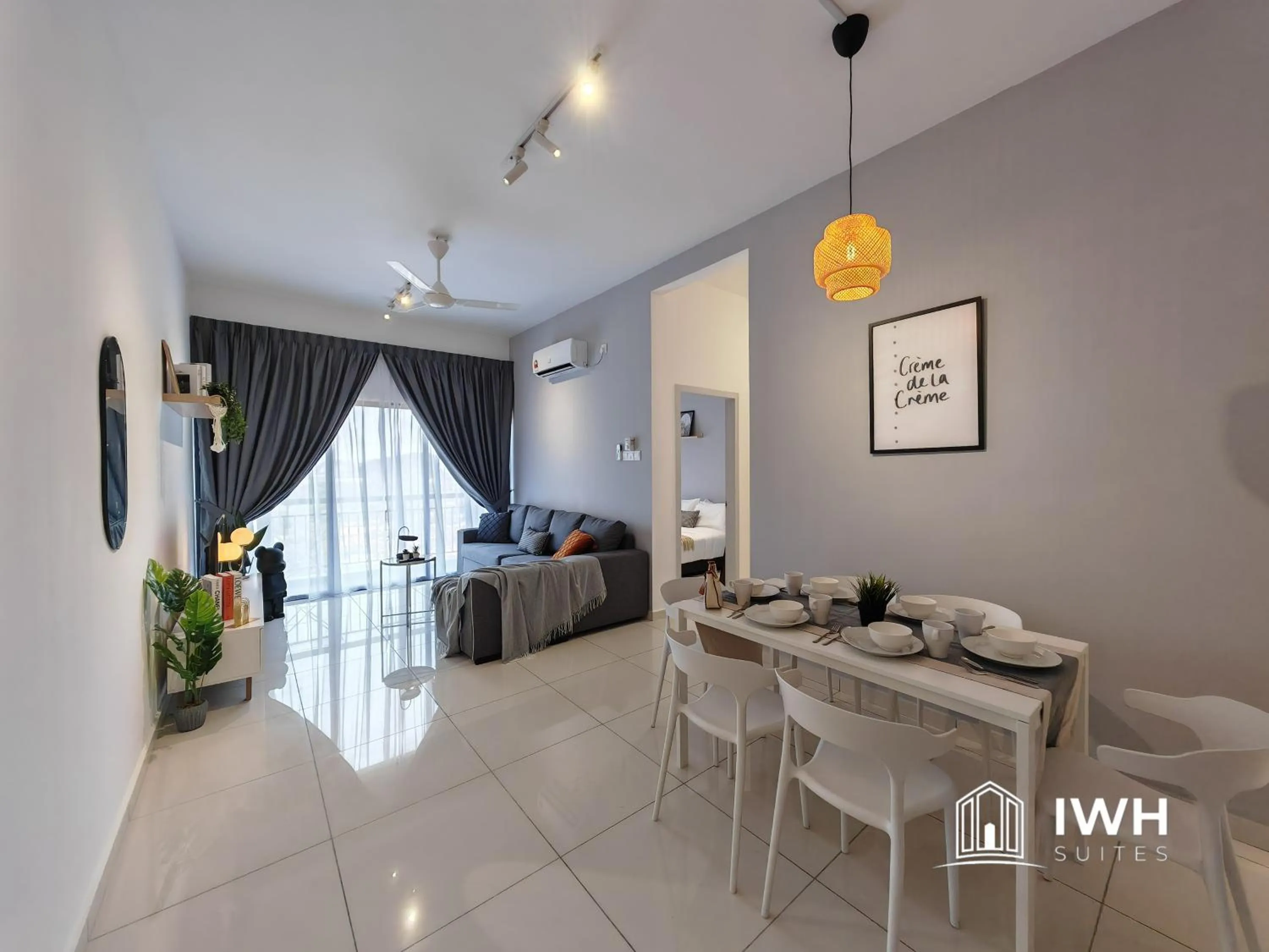 TV and multimedia in Ipoh Horizon Skypool Town Suites 4-11pax by IWH Suites