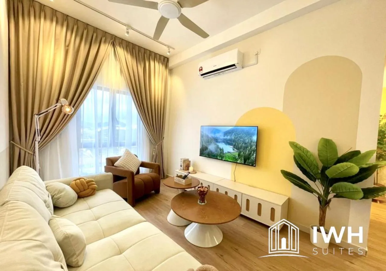 TV and multimedia in Ipoh Horizon Skypool Town Suites 4-11pax by IWH Suites