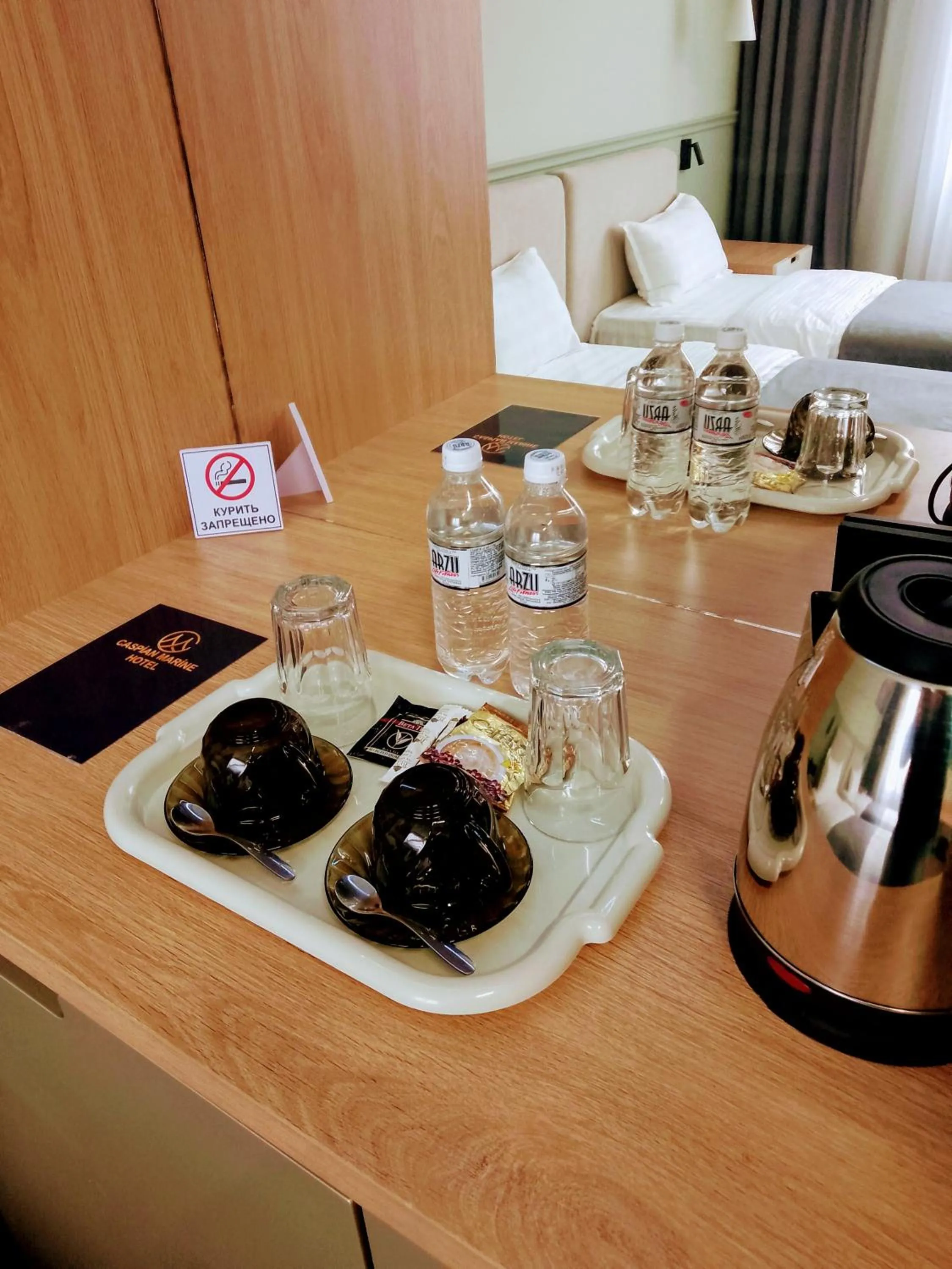 Coffee/tea facilities in Caspian Marine Hotel