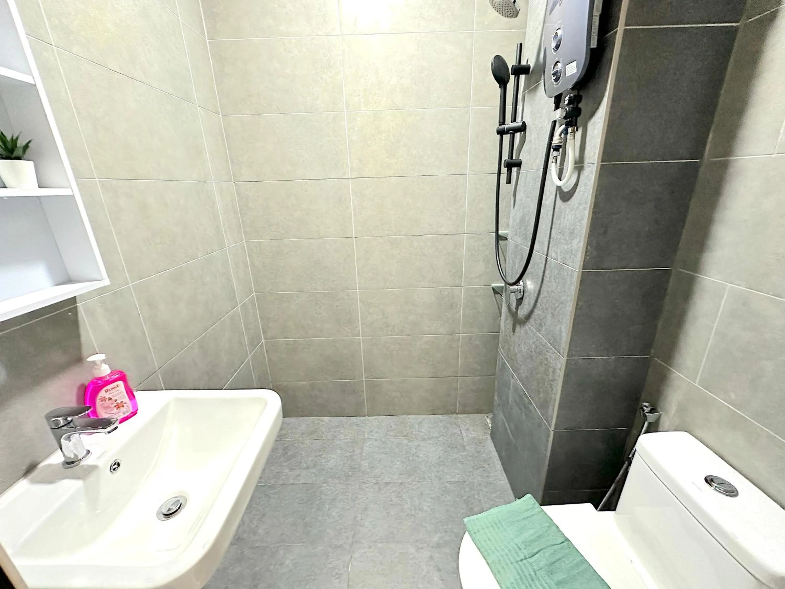 Shower in Neu Suites By Serenity Homes Near Gleneagles, KLCC & LRT