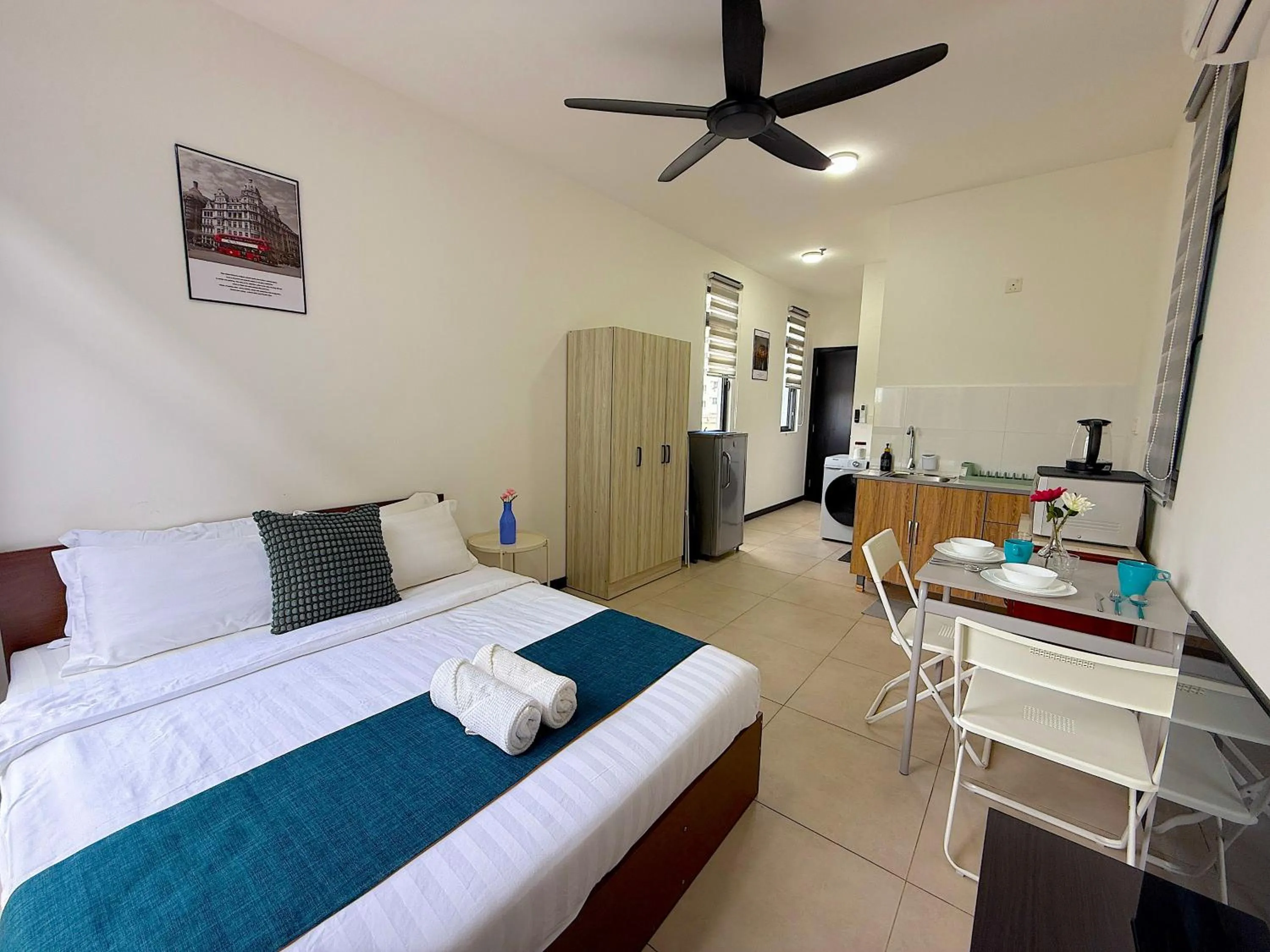 Photo of the whole room, Bed in Neu Suites By Serenity Homes Near Gleneagles, KLCC & LRT