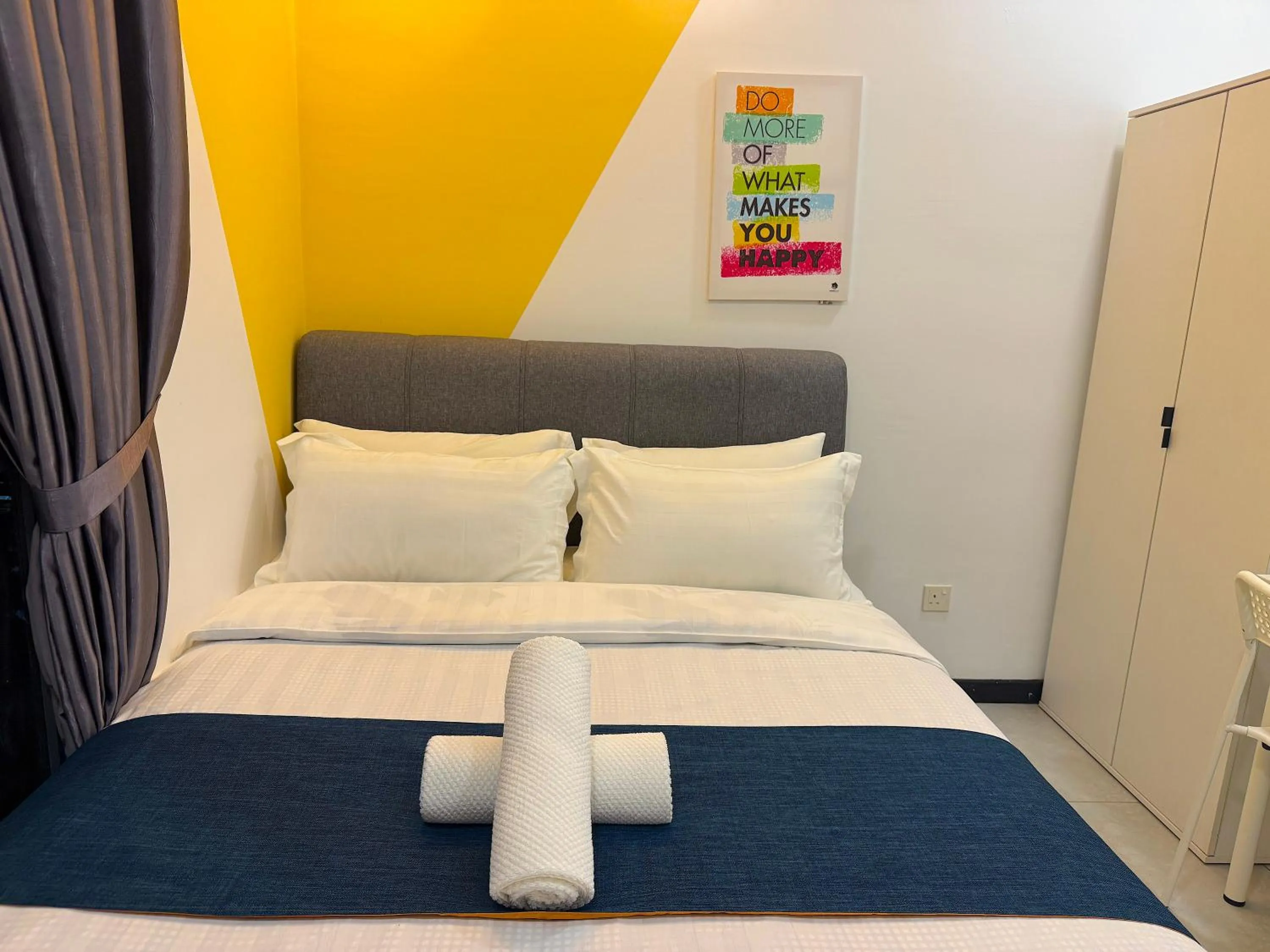 Bedroom, Bed in Neu Suites By Serenity Homes Near Gleneagles, KLCC & LRT