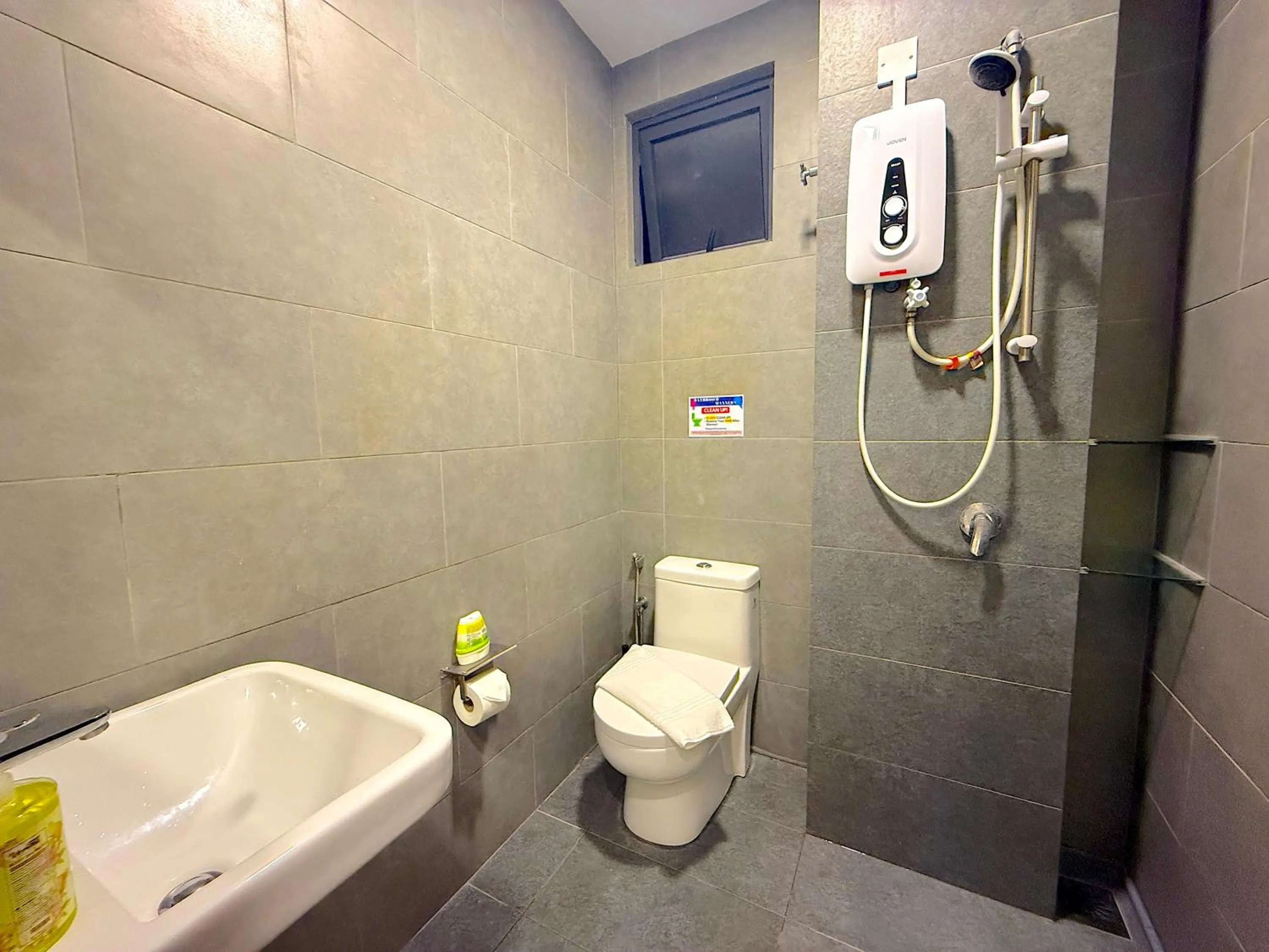 Shower in Neu Suites By Serenity Homes Near Gleneagles, KLCC & LRT