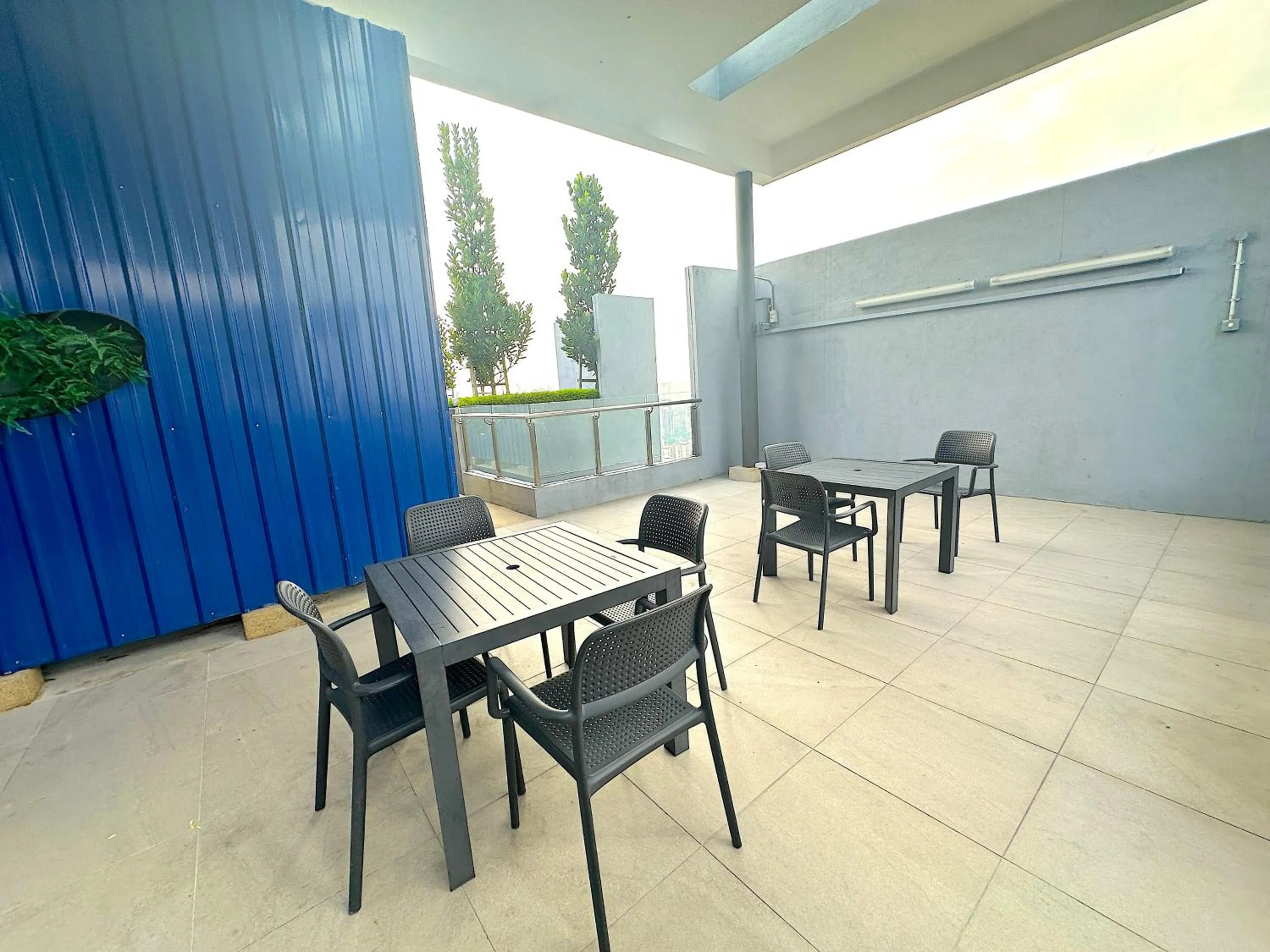 Balcony/Terrace in Neu Suites By Serenity Homes Near Gleneagles, KLCC & LRT