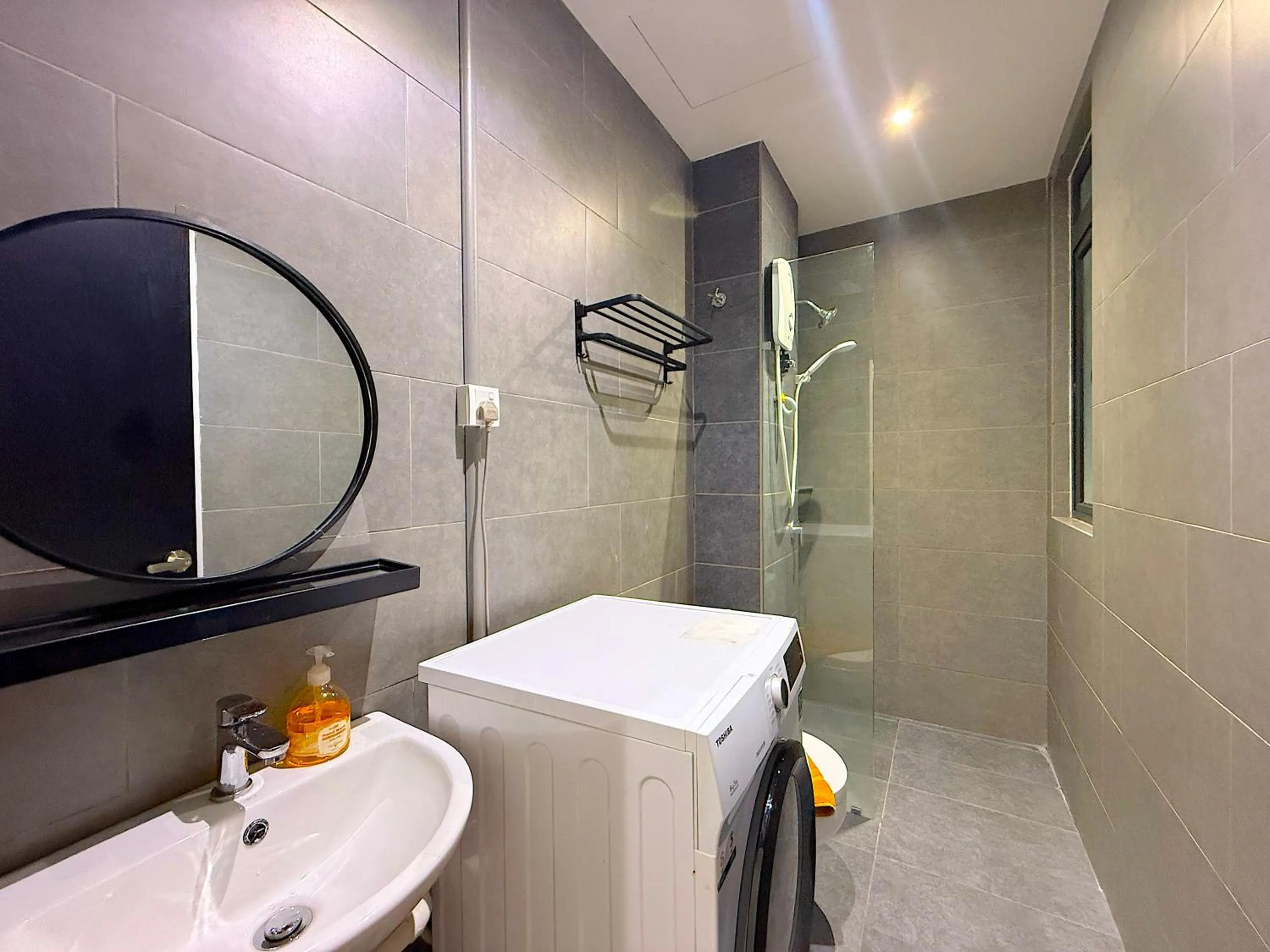 Shower in Neu Suites By Serenity Homes Near Gleneagles, KLCC & LRT