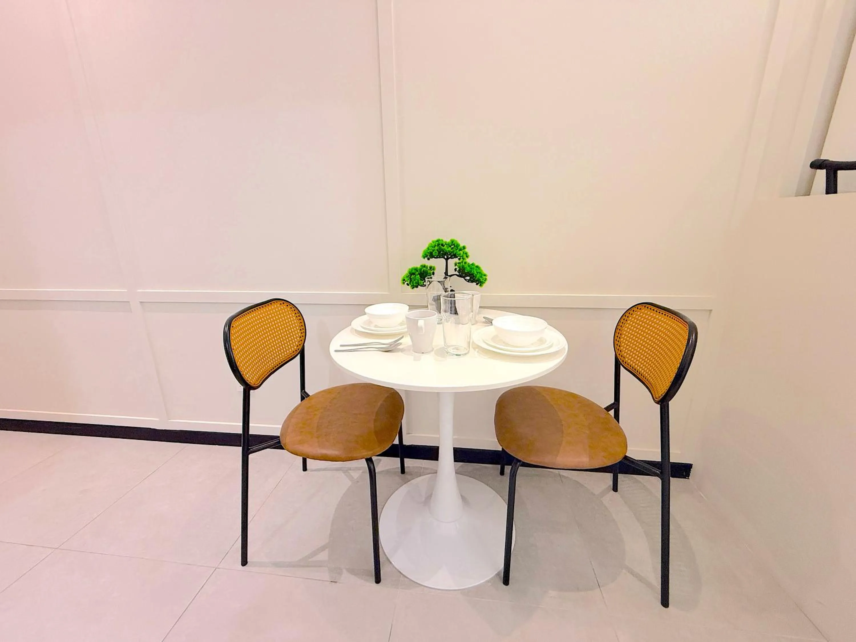 Dining area in Neu Suites By Serenity Homes Near Gleneagles, KLCC & LRT