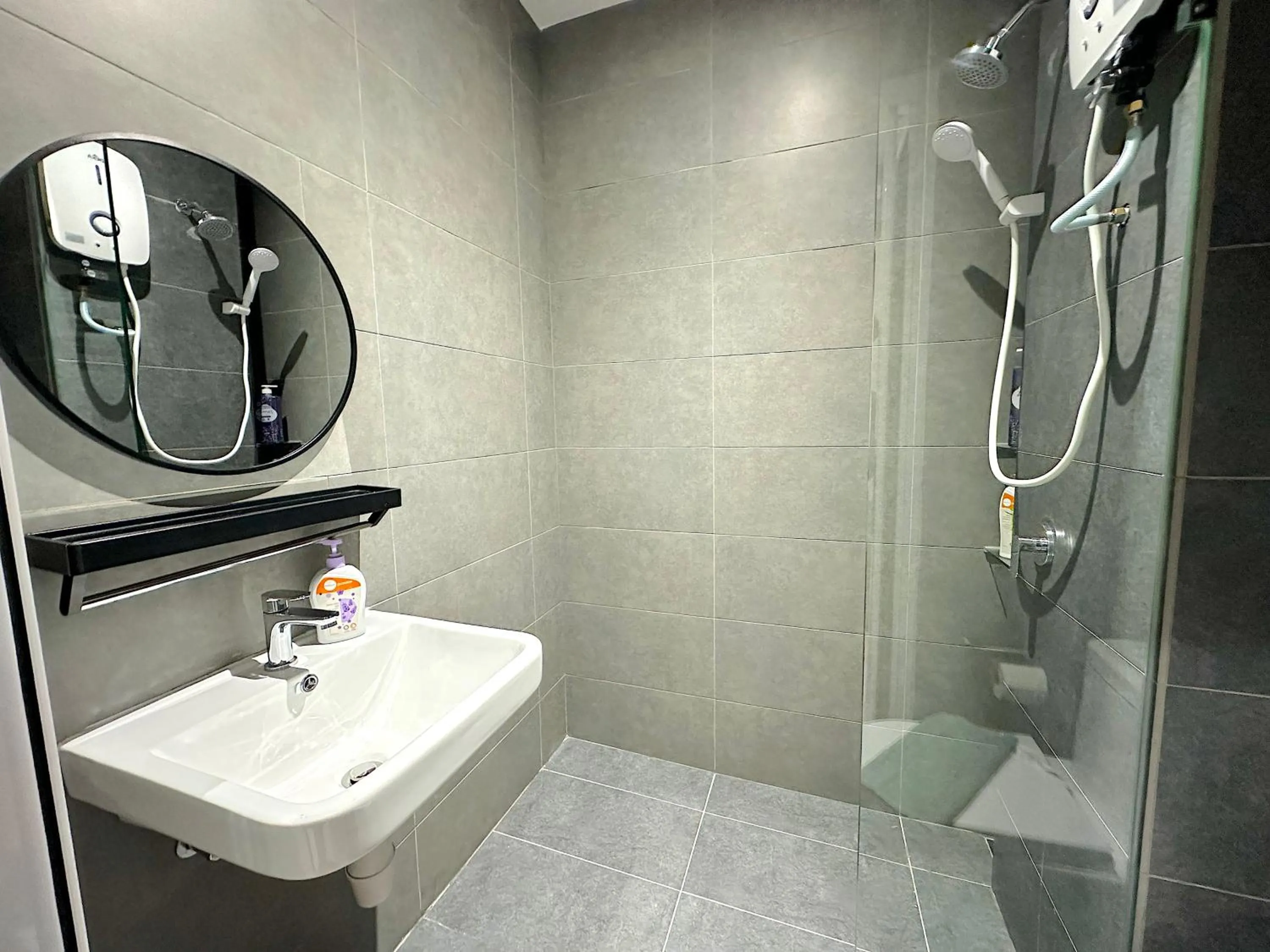 Shower in Neu Suites By Serenity Homes Near Gleneagles, KLCC & LRT