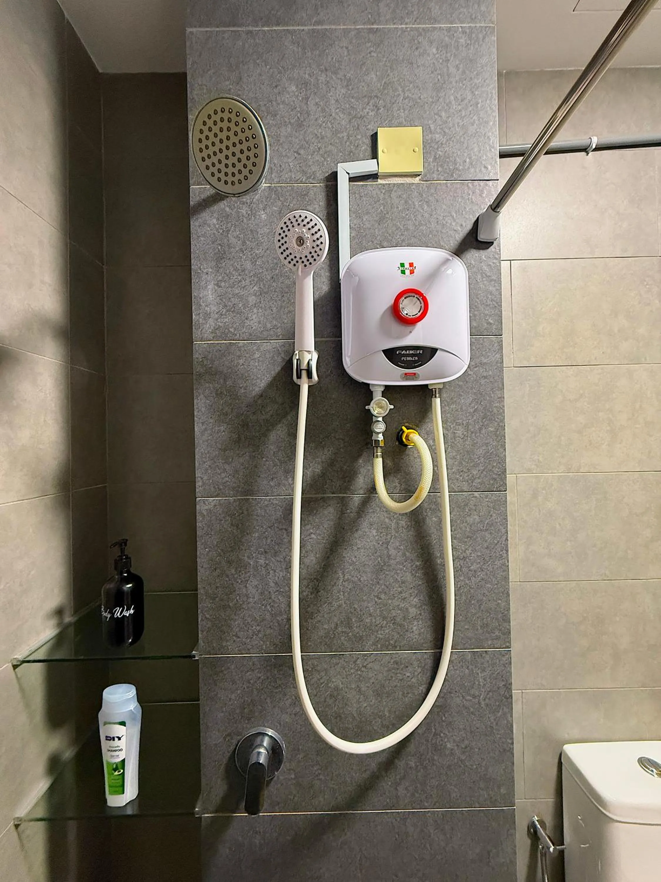 Shower in Neu Suites By Serenity Homes Near Gleneagles, KLCC & LRT