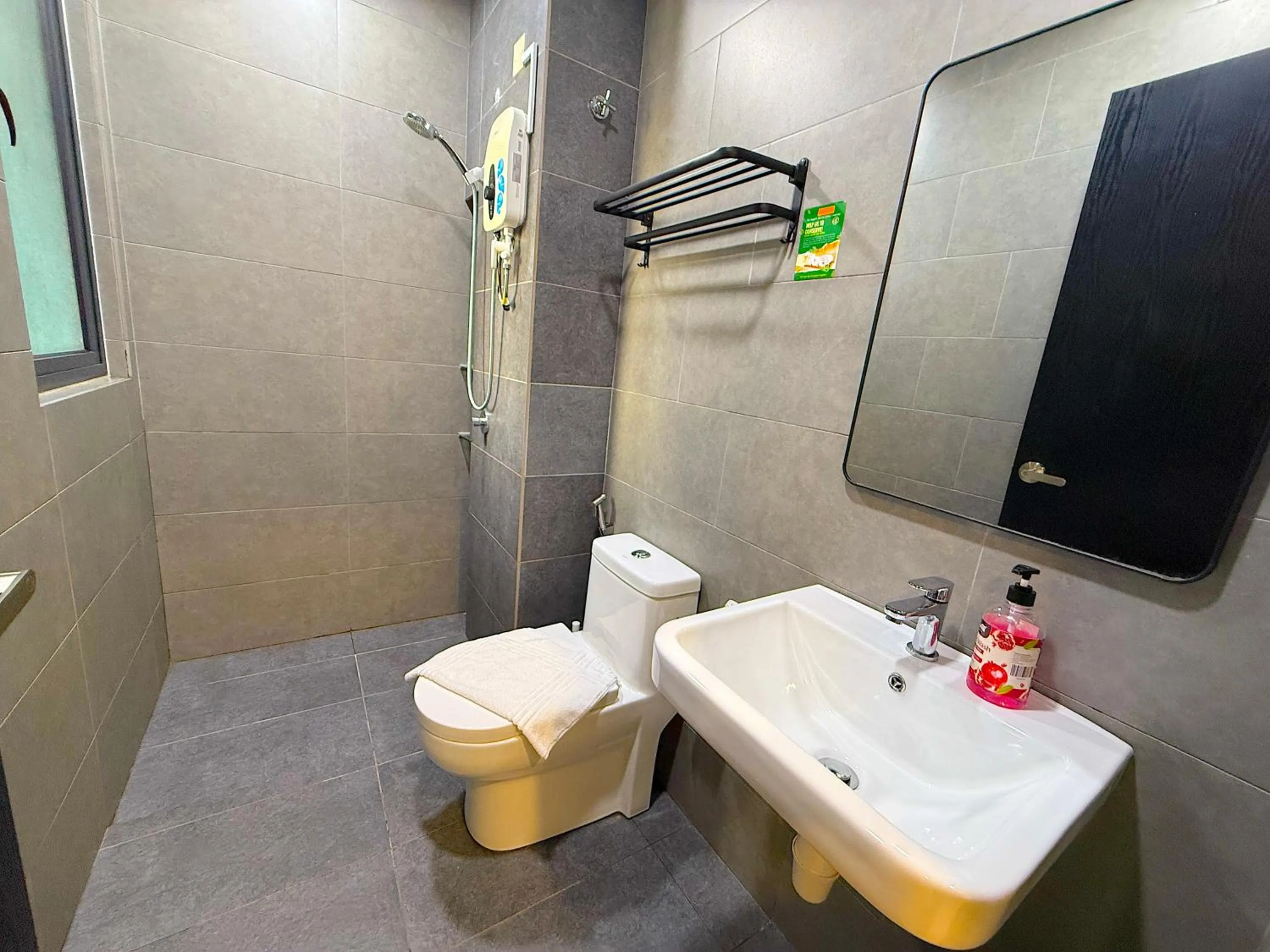 Shower in Neu Suites By Serenity Homes Near Gleneagles, KLCC & LRT