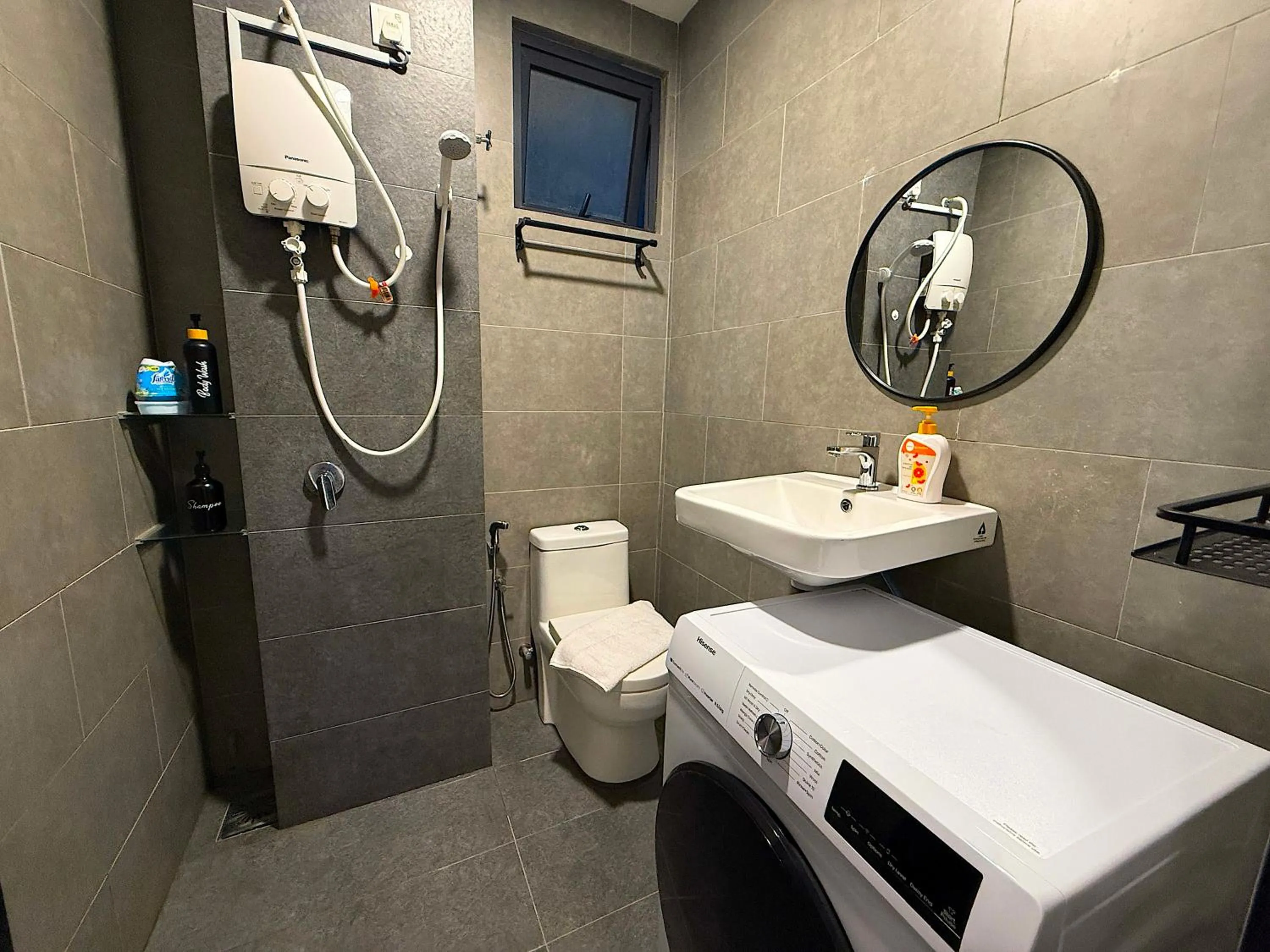 Shower in Neu Suites By Serenity Homes Near Gleneagles, KLCC & LRT