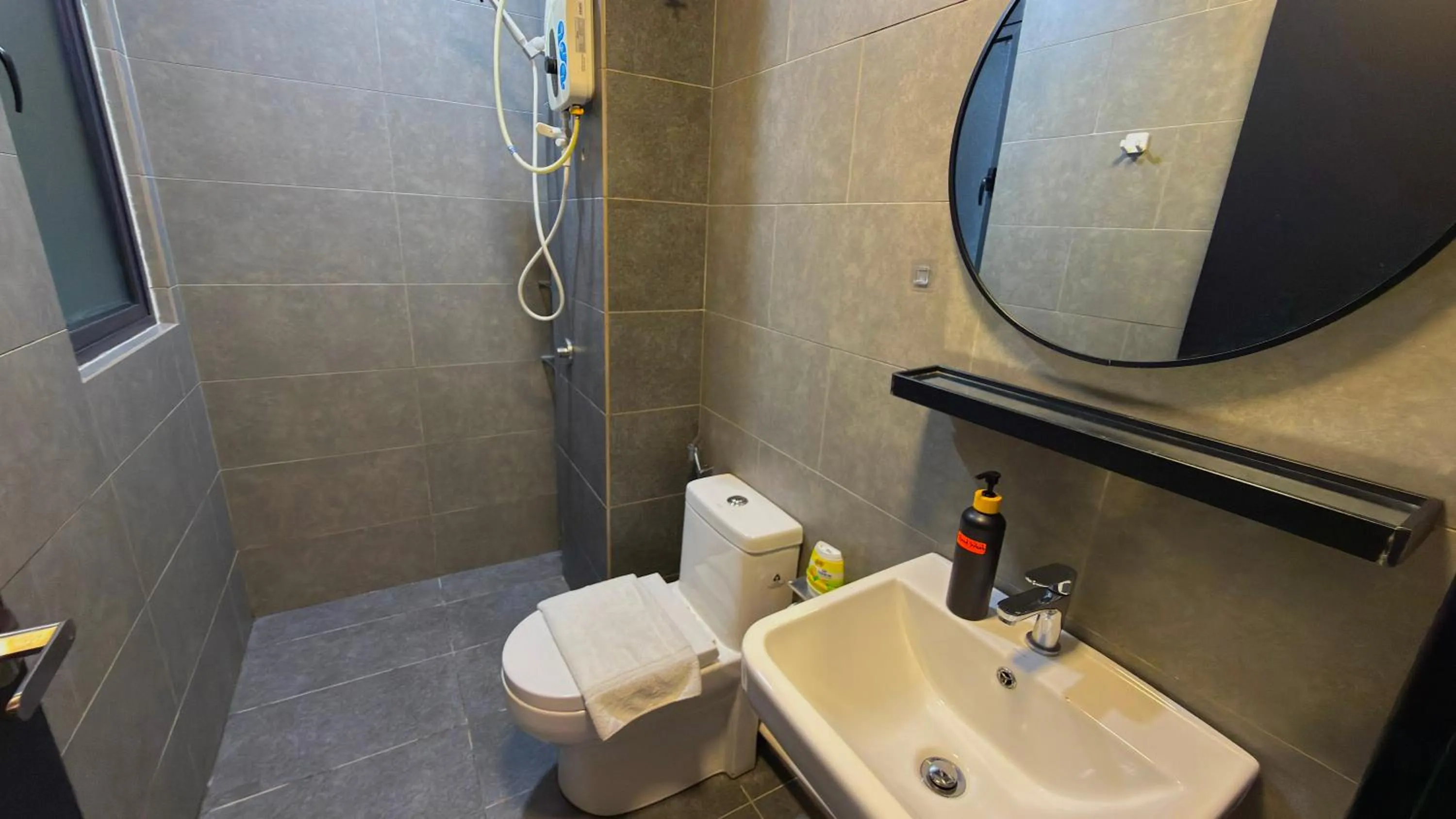 Shower in Neu Suites By Serenity Homes Near Gleneagles, KLCC & LRT