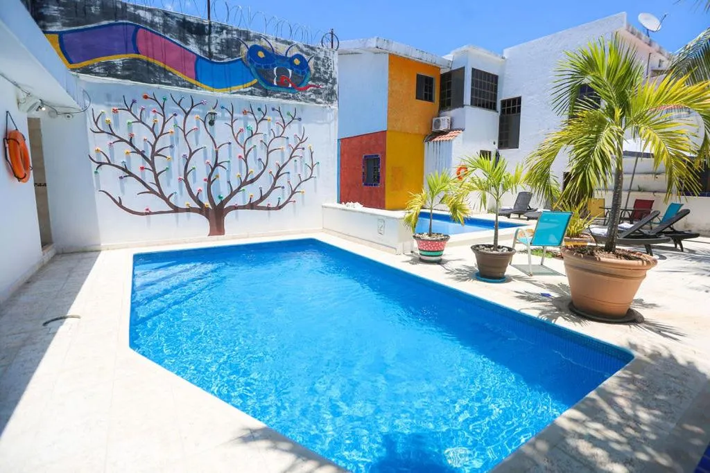 Patio in Íkaro Suites Colonial