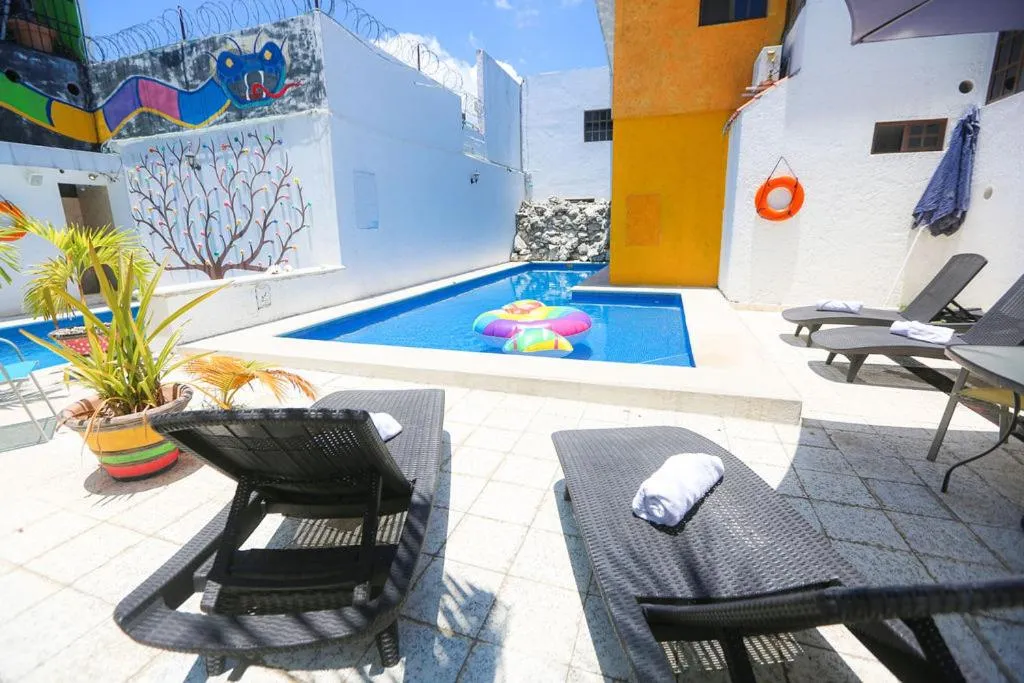 Patio in Íkaro Suites Colonial