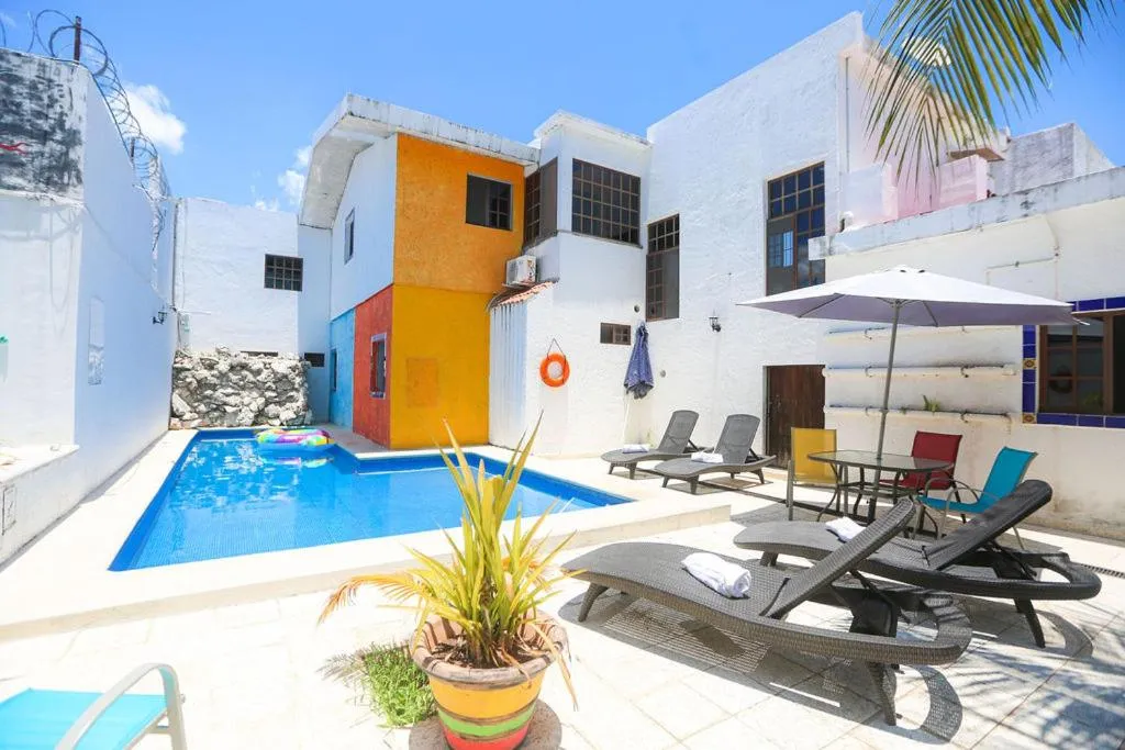 Patio in Íkaro Suites Colonial