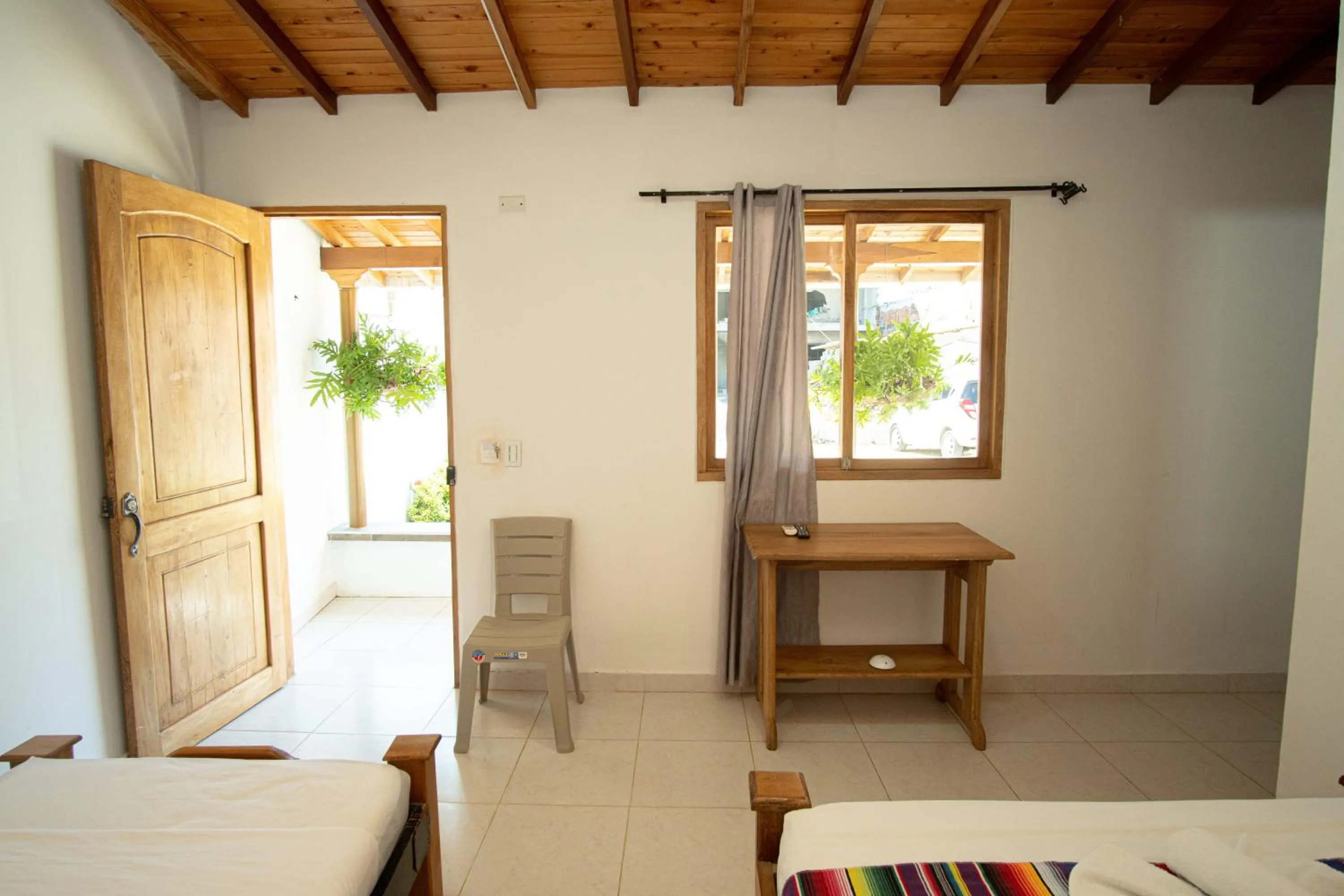 Bed in Hotel Caribe Coveñas