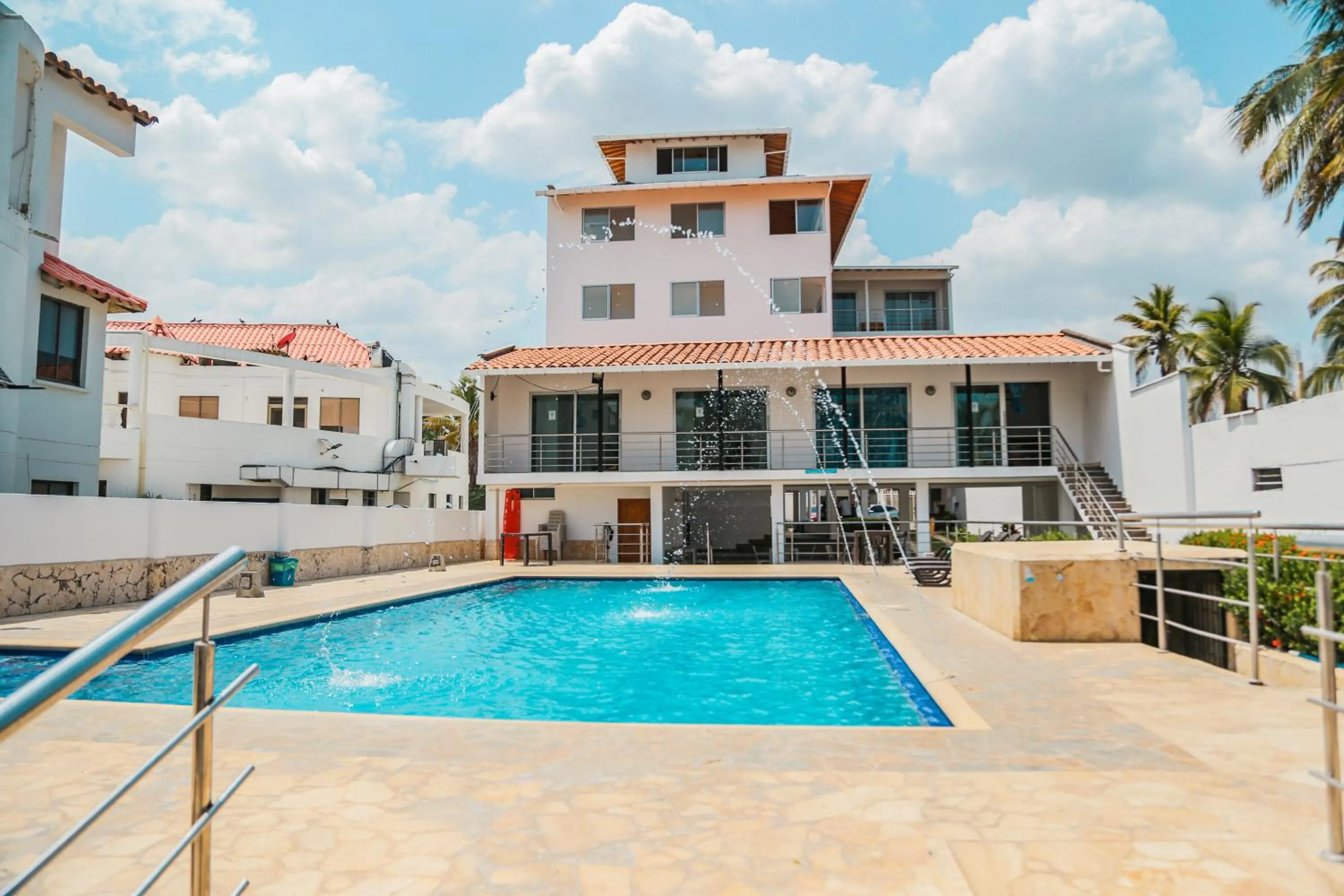 Property building in Hotel Caribe Coveñas