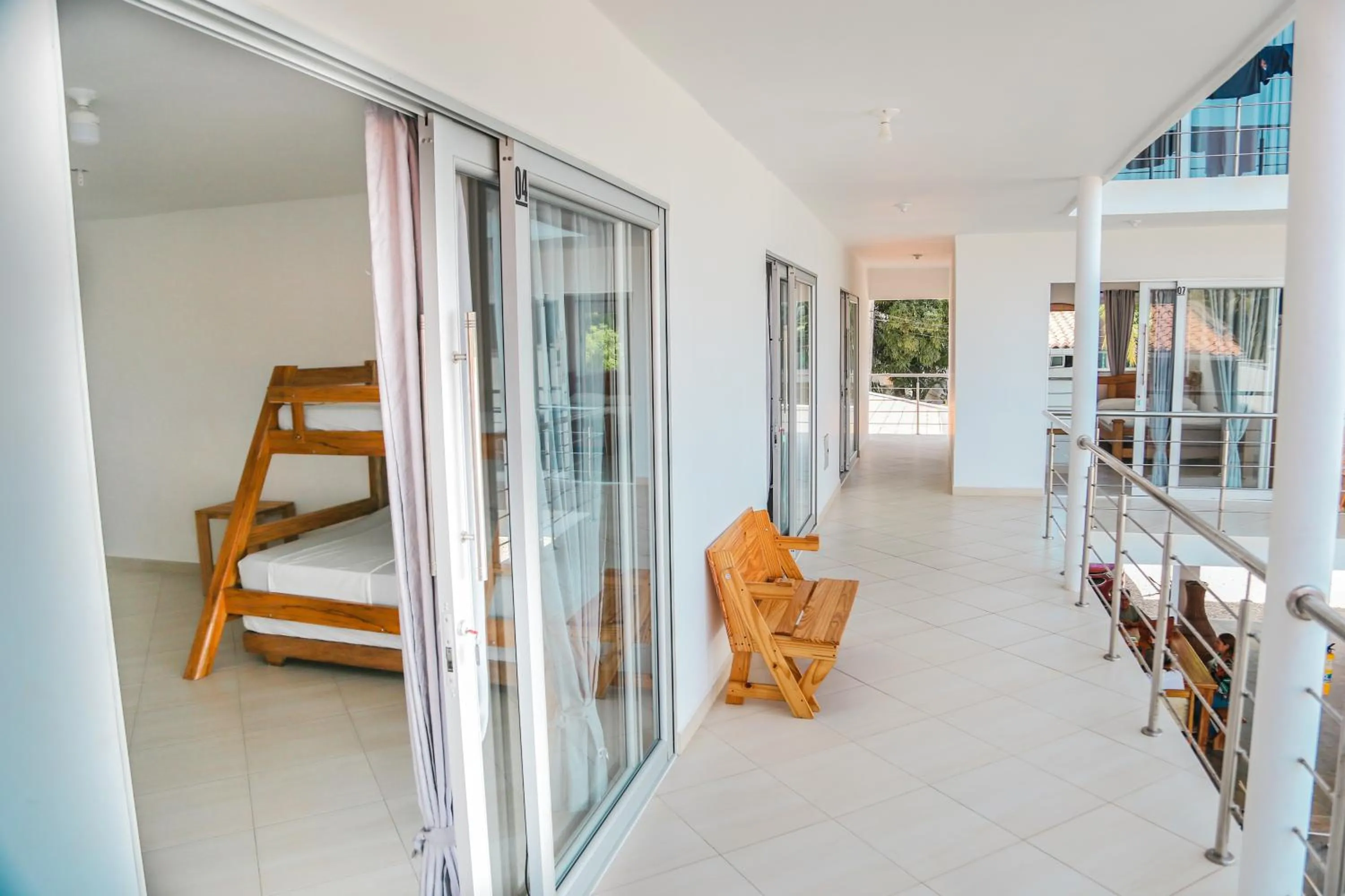 Balcony/Terrace in Hotel Caribe Coveñas