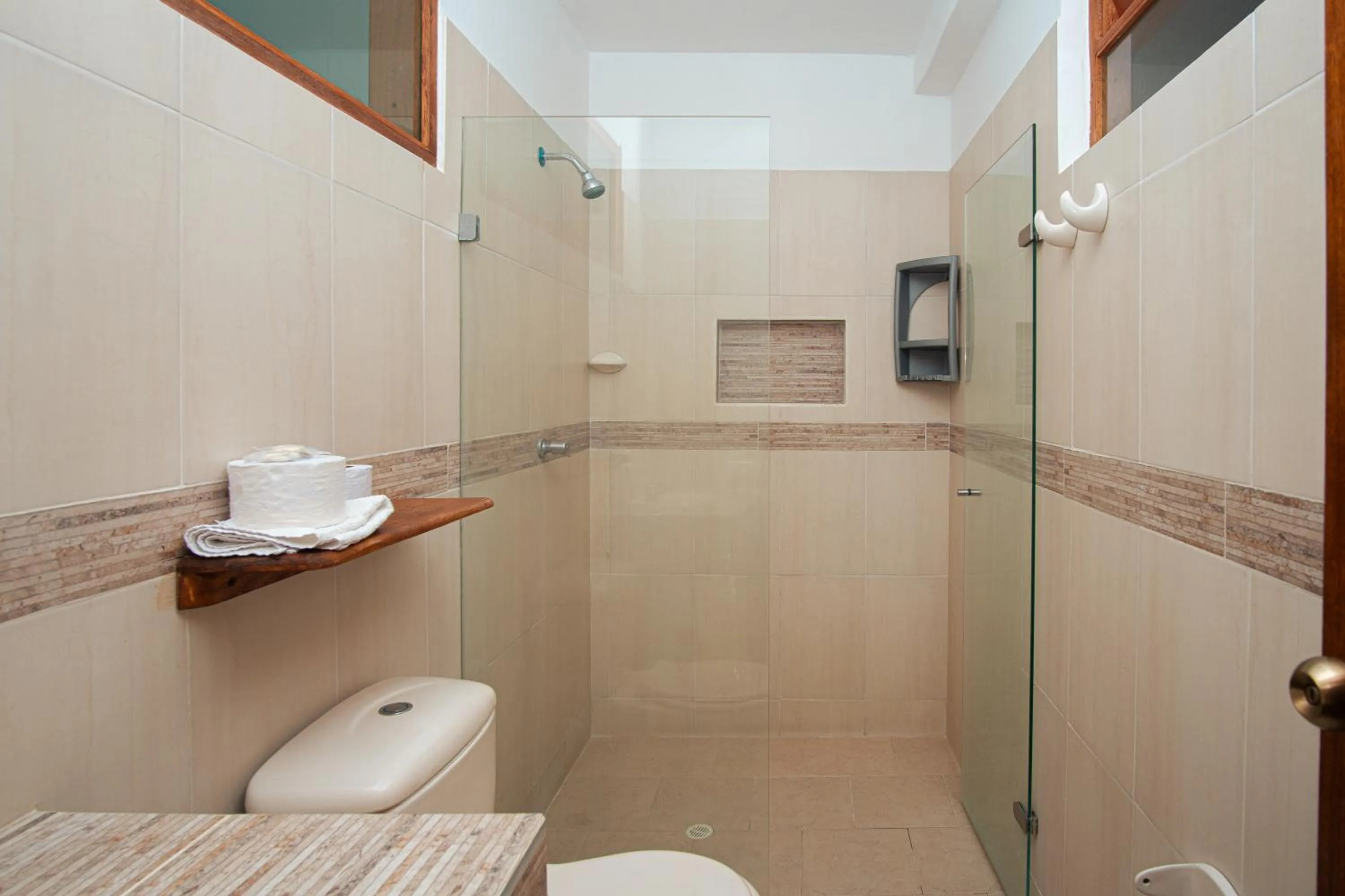 Shower in Hotel Caribe Coveñas