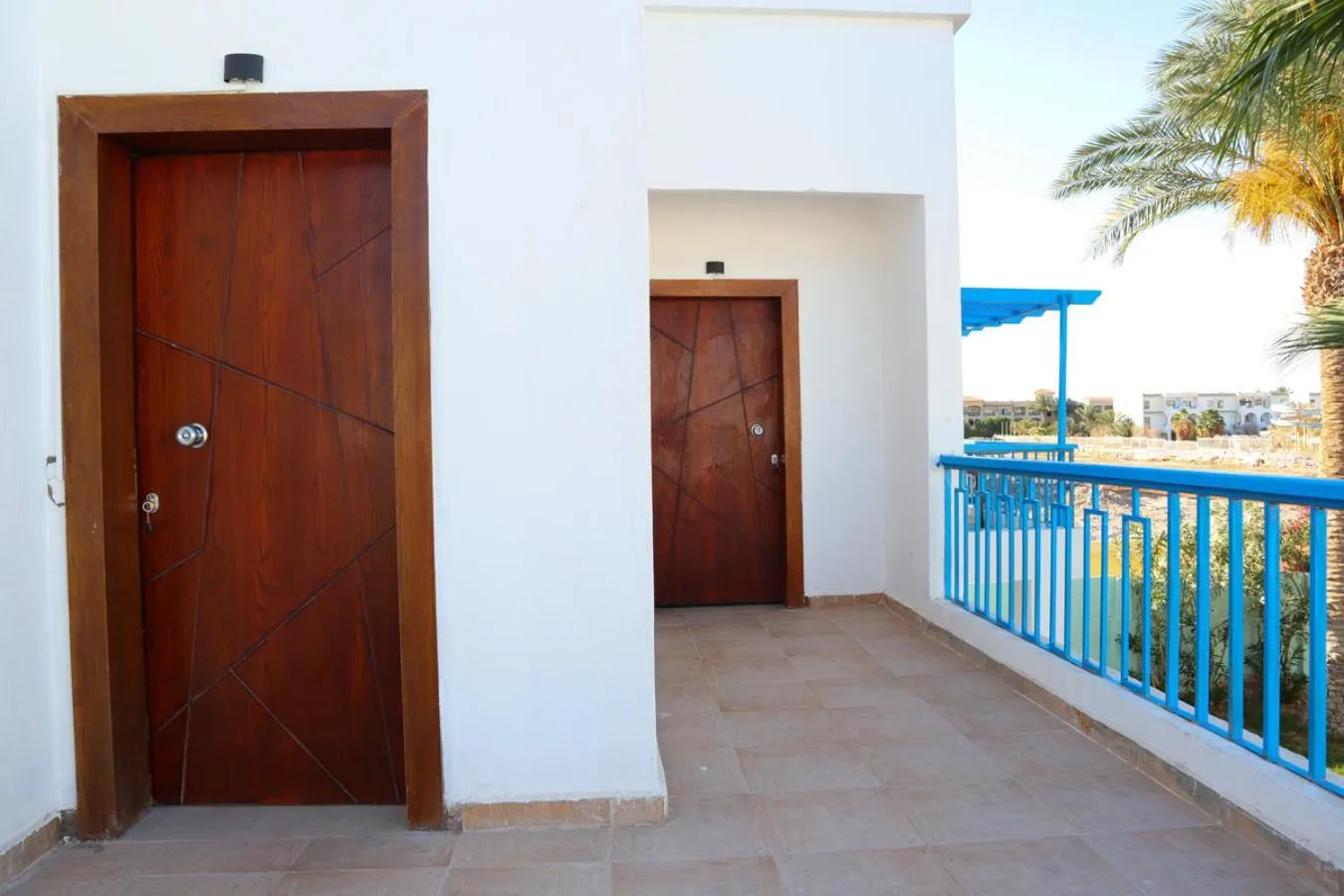 Facade/entrance in Hostgool Beach Chalets Mirage bay resort & aqua park