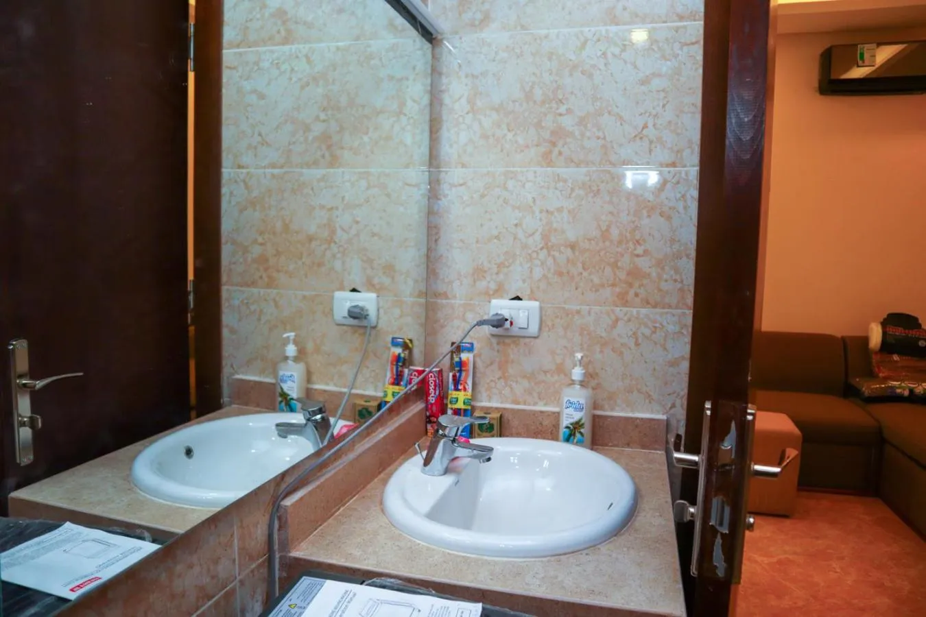 Bathroom in Hostgool Beach Chalets Mirage bay resort & aqua park