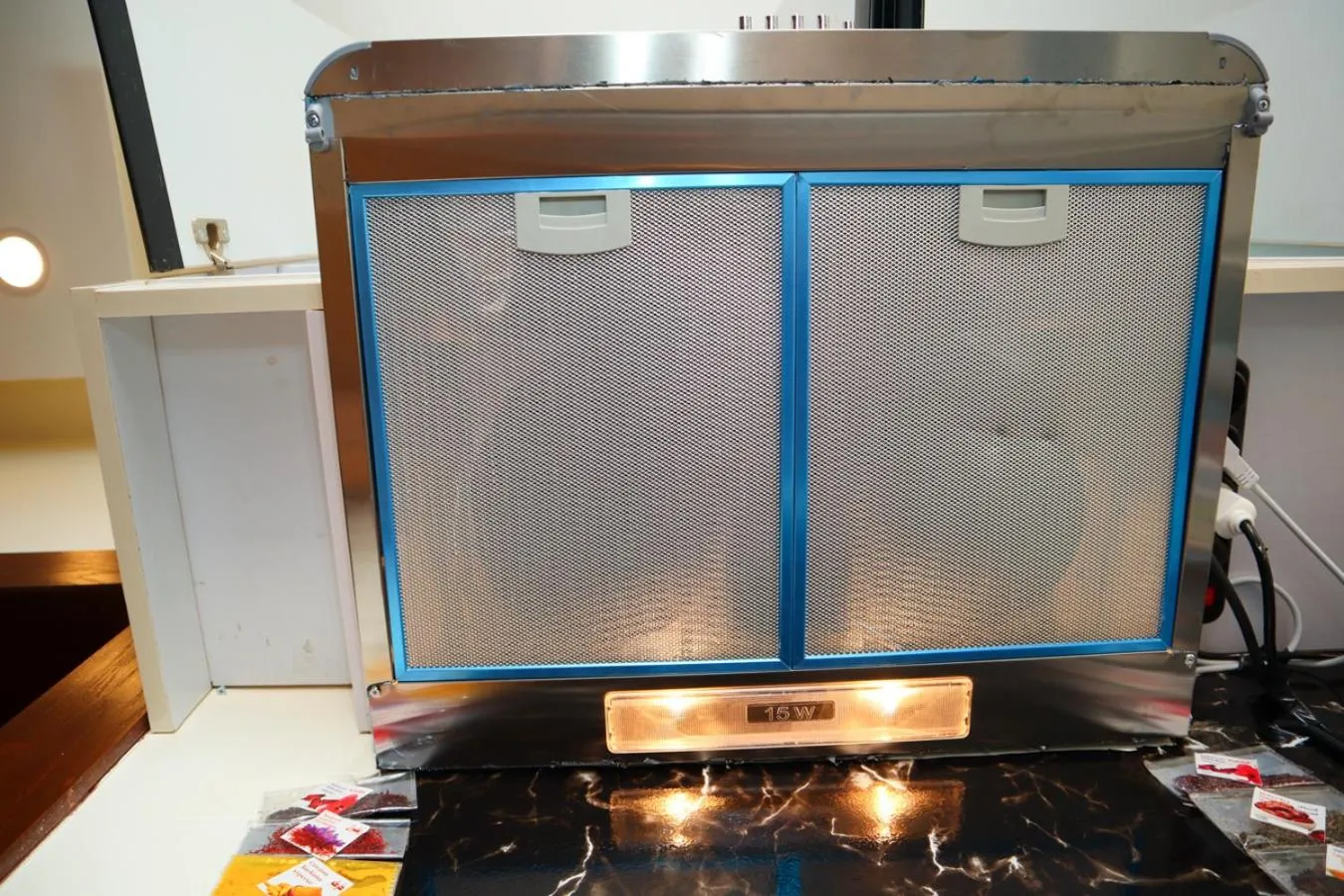 Kitchen or kitchenette in Hostgool Beach Chalets Mirage bay resort & aqua park