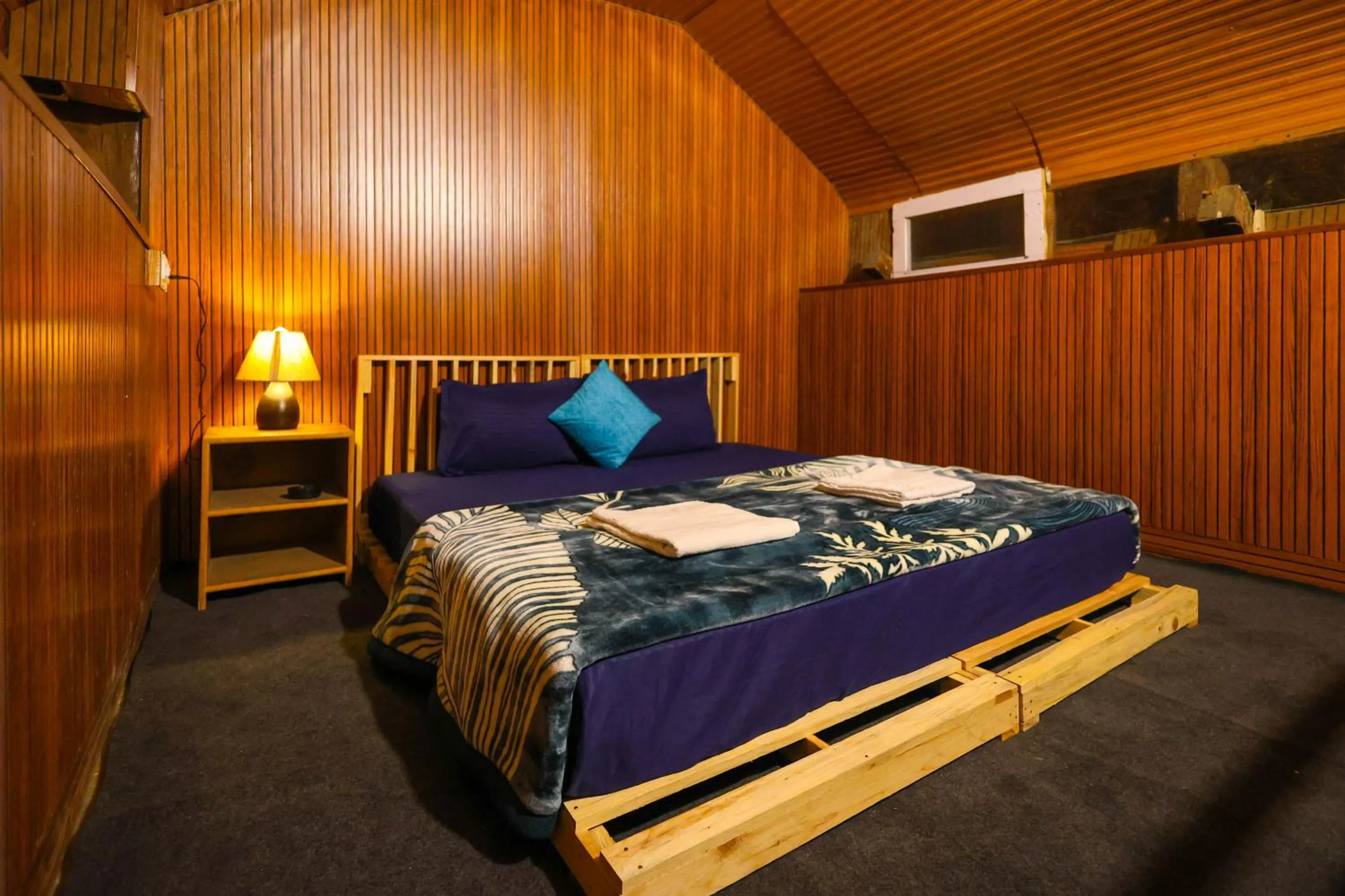 Bed in Moksha Woodhouse