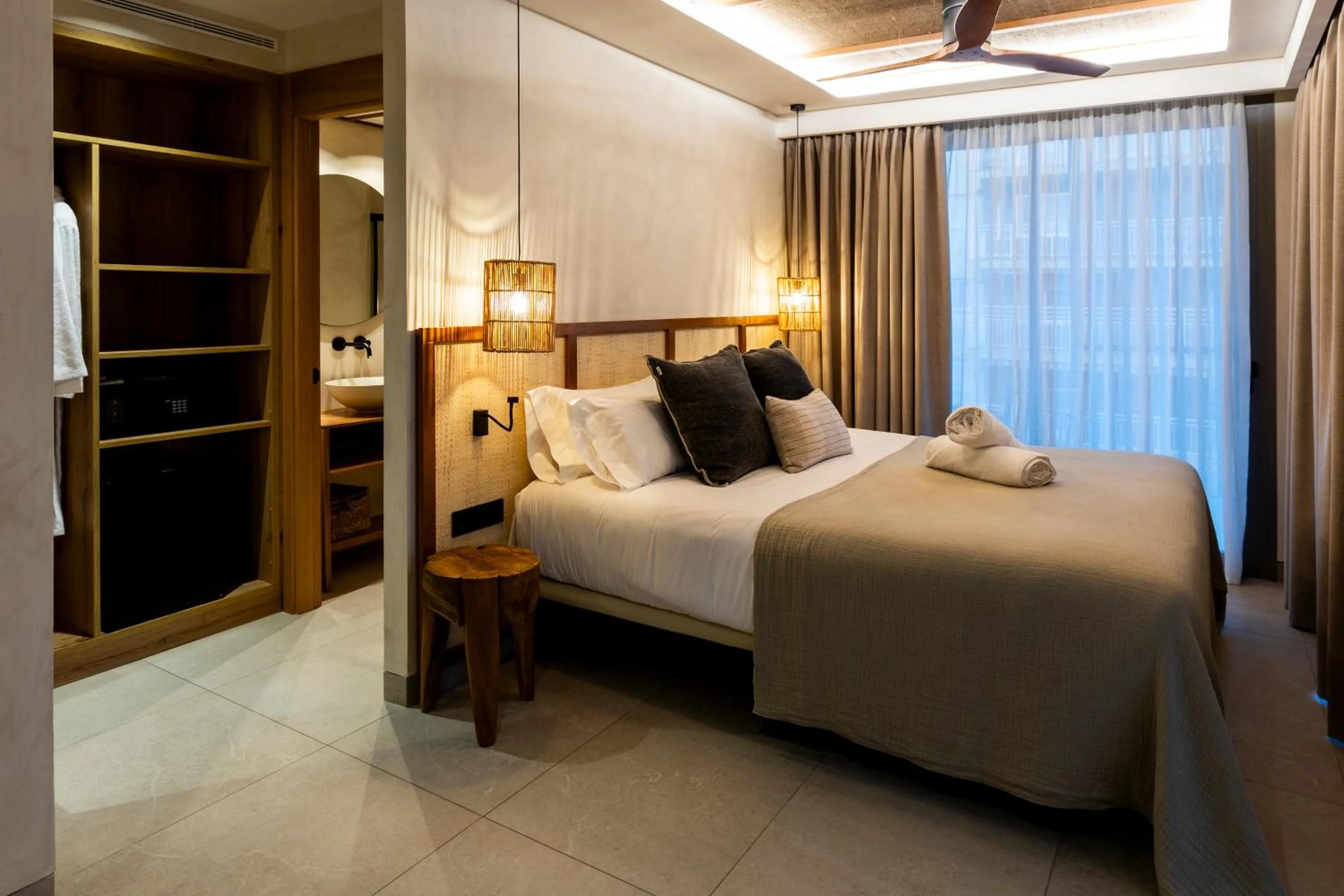 Bed in Albades Hotel & Spa - Adults Only - 4 Star Superior