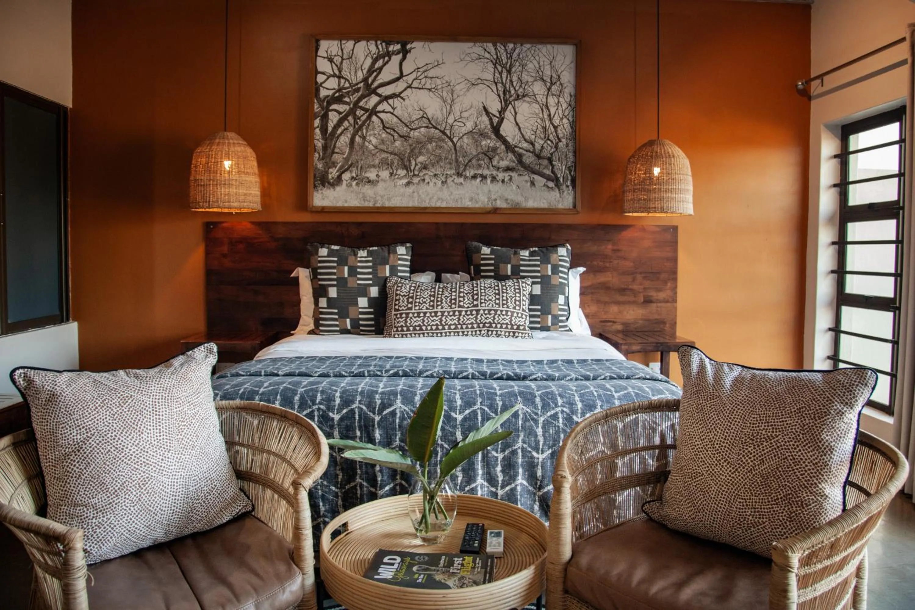 Living room, Bed in Bushveld Terrace Safari Hotel, Lodge & Spa