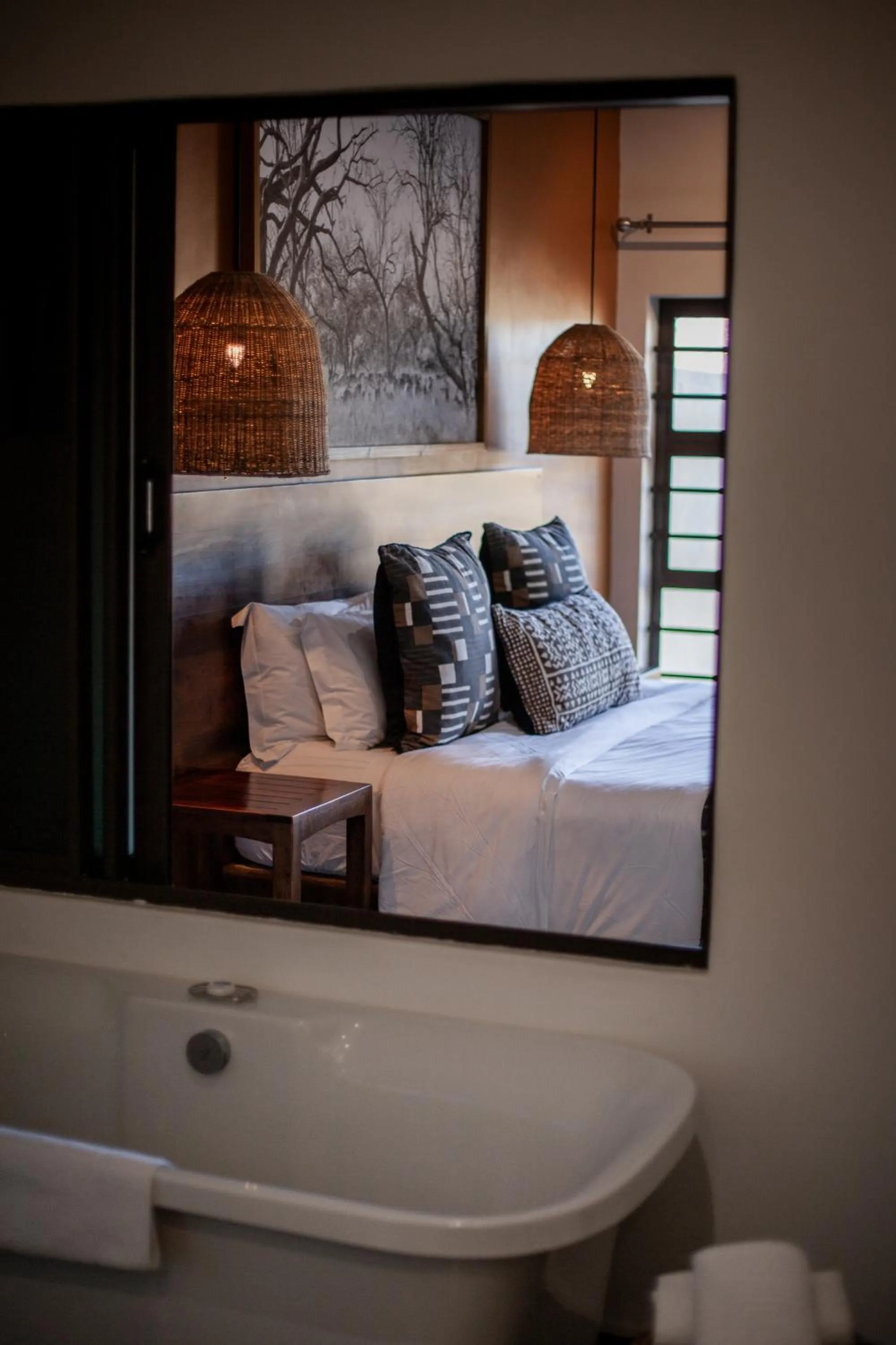 Bathroom, Bed in Bushveld Terrace Safari Hotel, Lodge & Spa