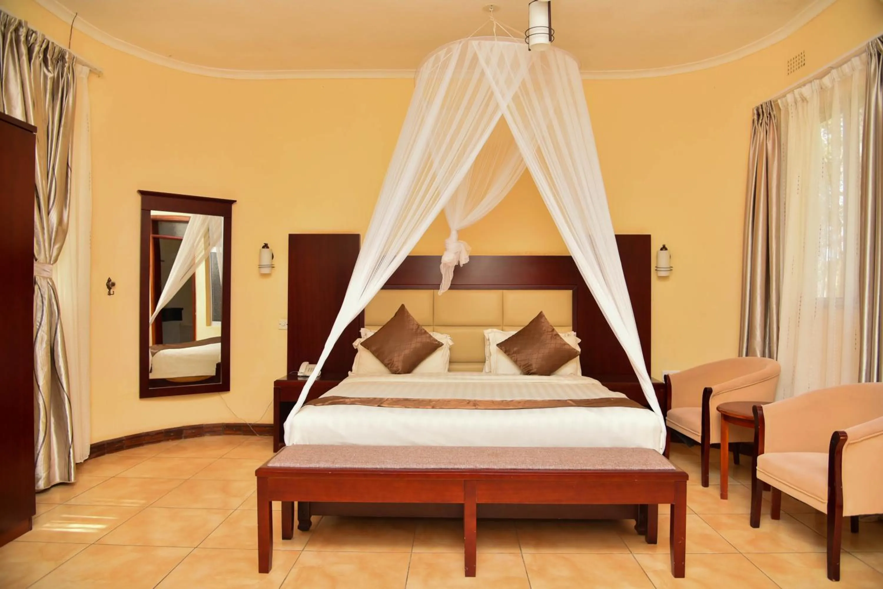 Bedroom in Chamba Valley Exotic Hotel