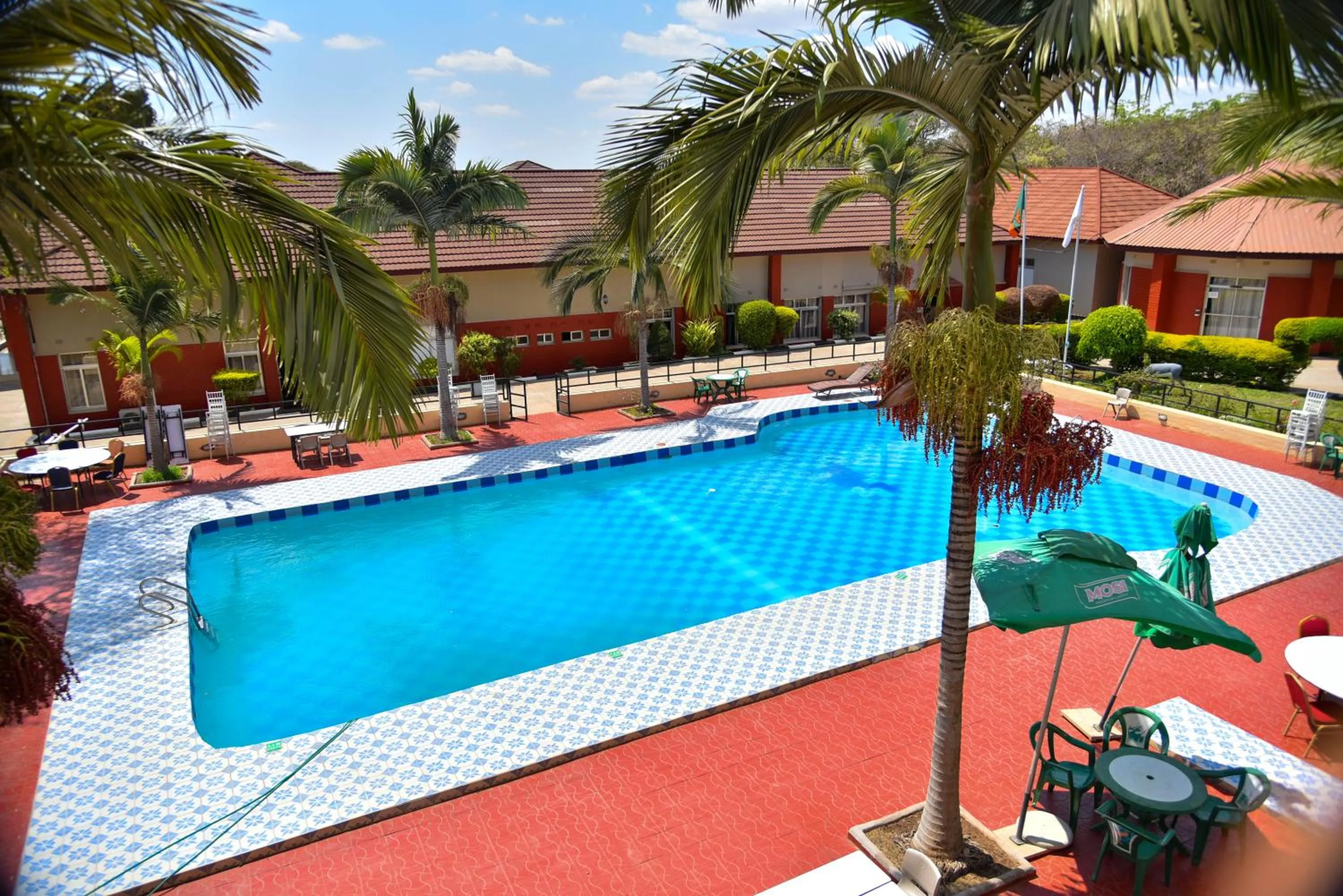 Swimming pool in Chamba Valley Exotic Hotel