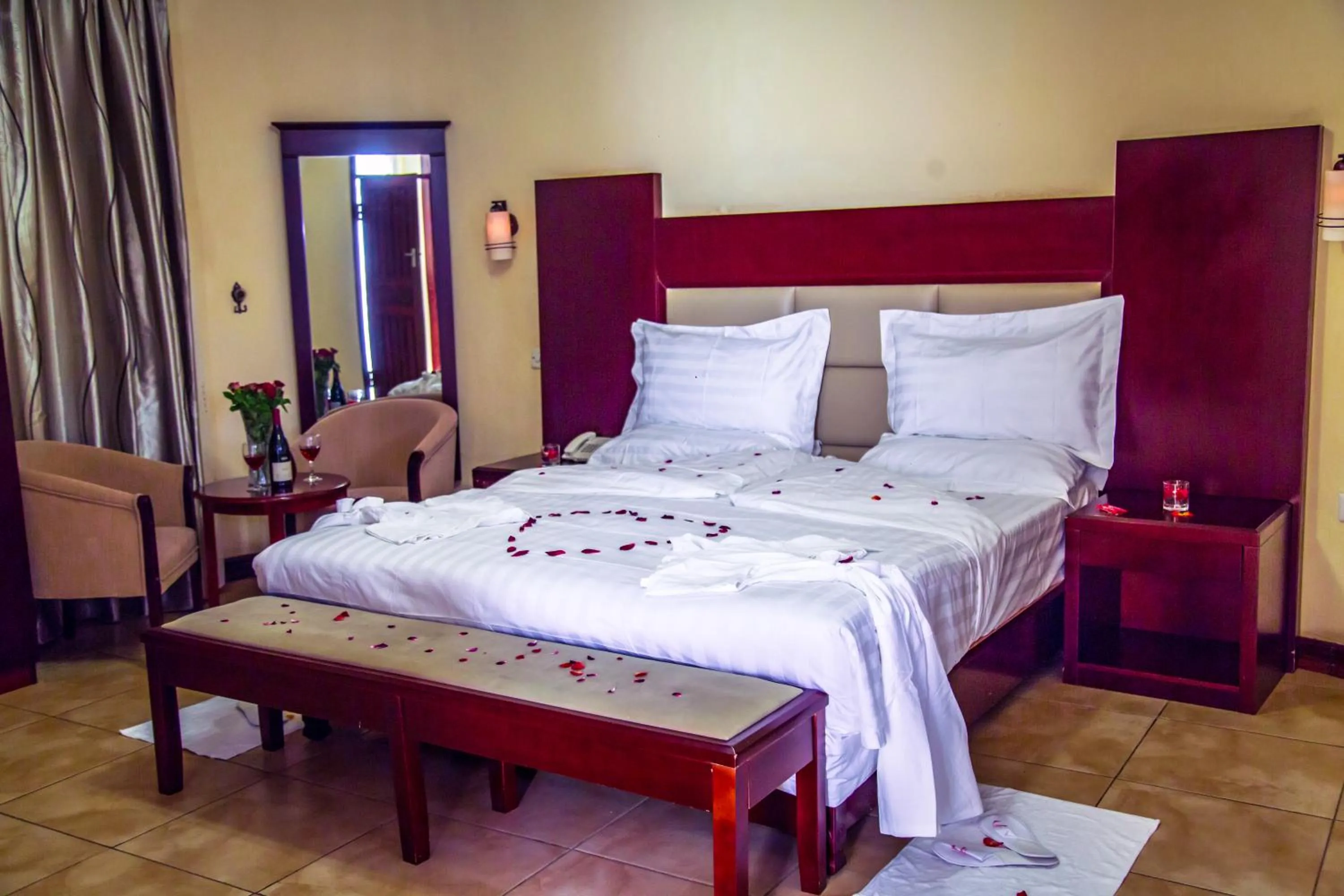 Bedroom in Chamba Valley Exotic Hotel