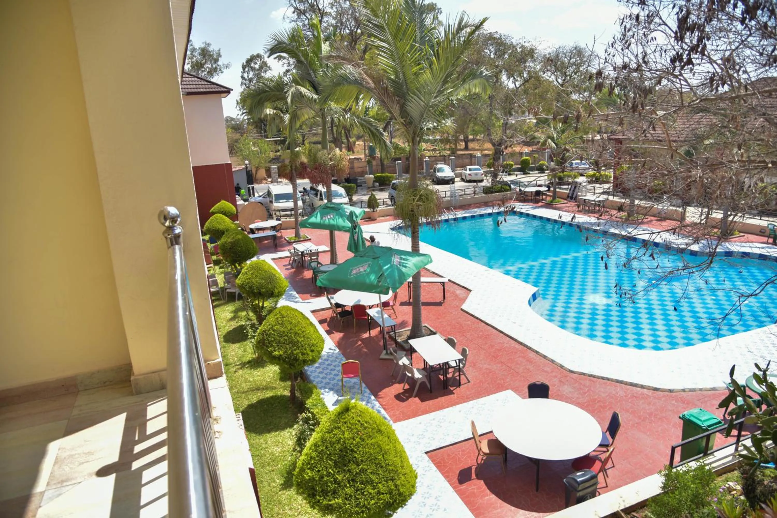 Swimming pool in Chamba Valley Exotic Hotel