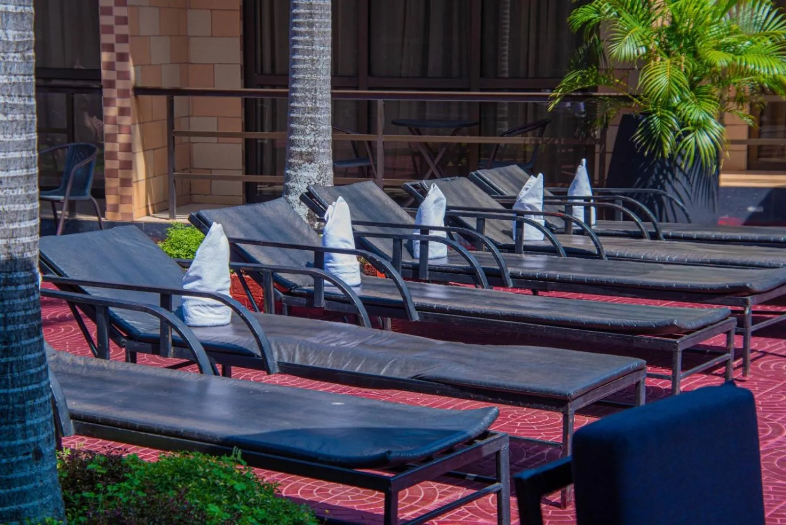 Swimming pool in Mika Hotel Kabulonga