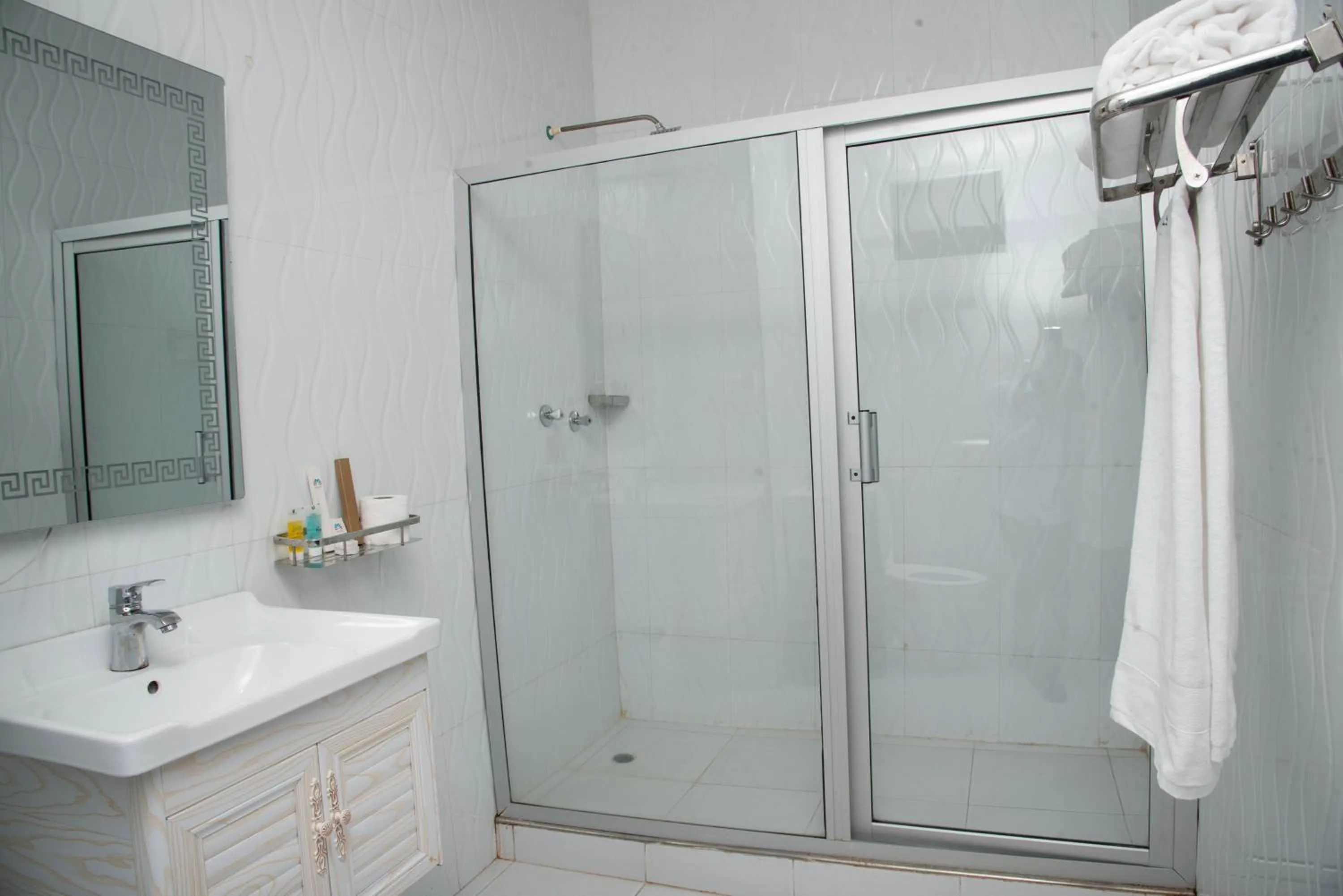 Bathroom in Mika Hotel Kabulonga