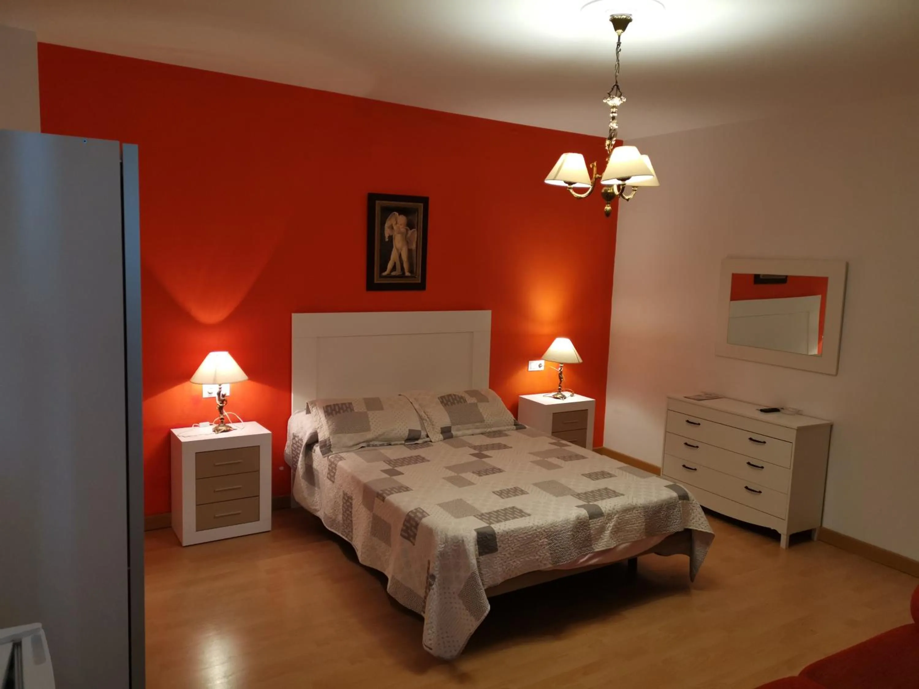 Bed in Hotel Mesón El Número Uno