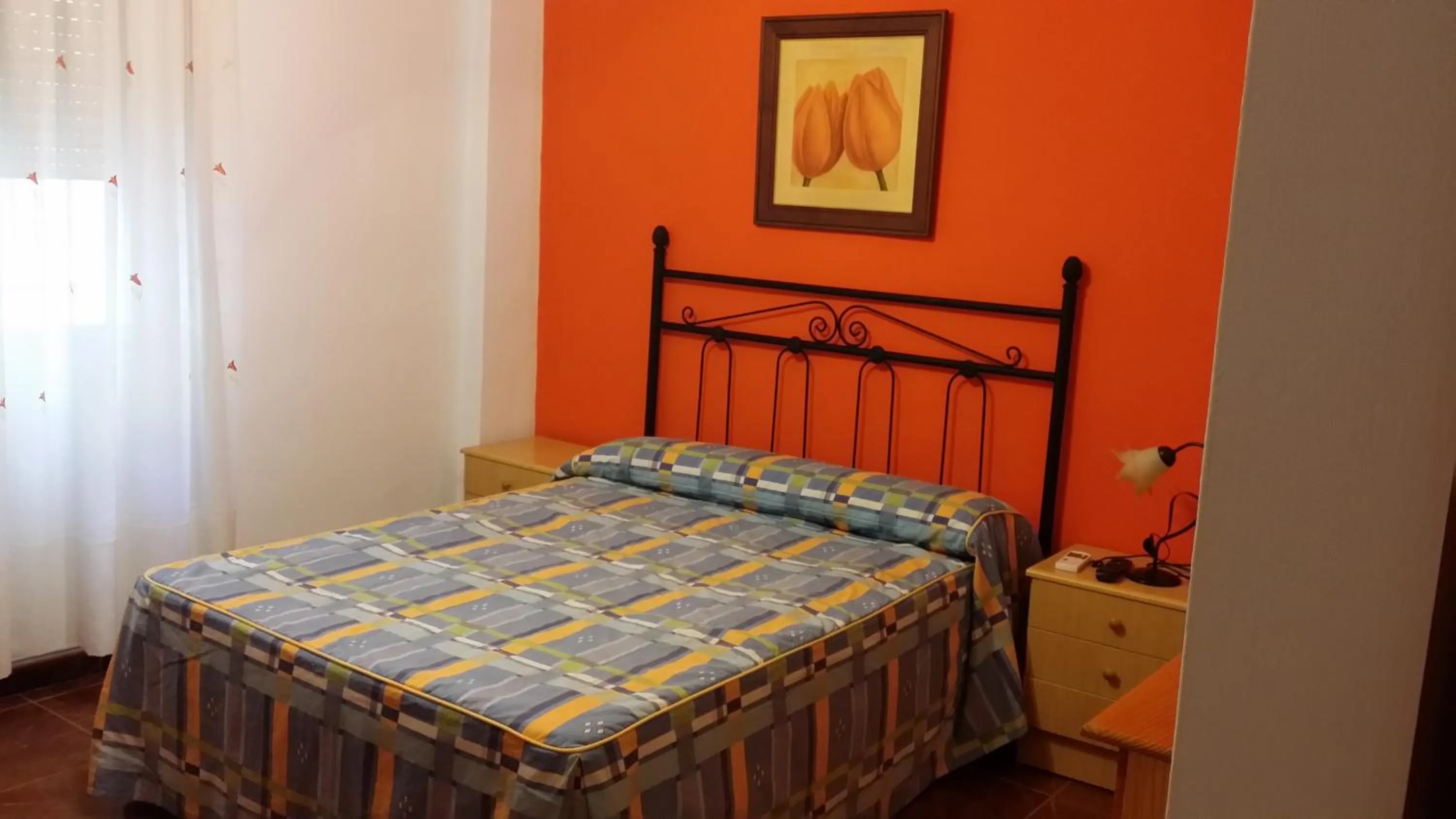 Bedroom, Bed in Hotel Mesón El Número Uno