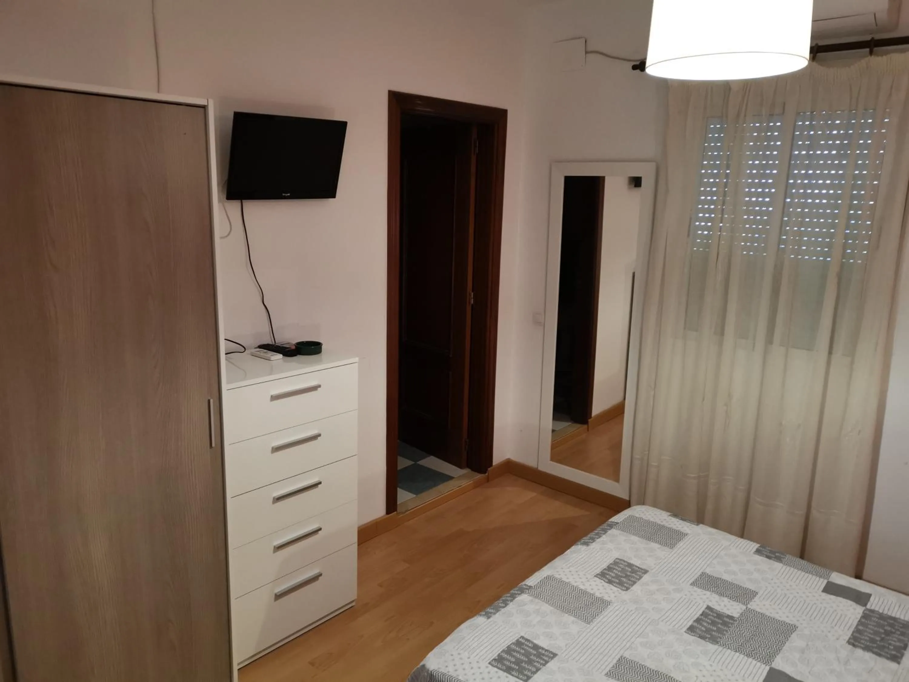 Bed in Hotel Mesón El Número Uno